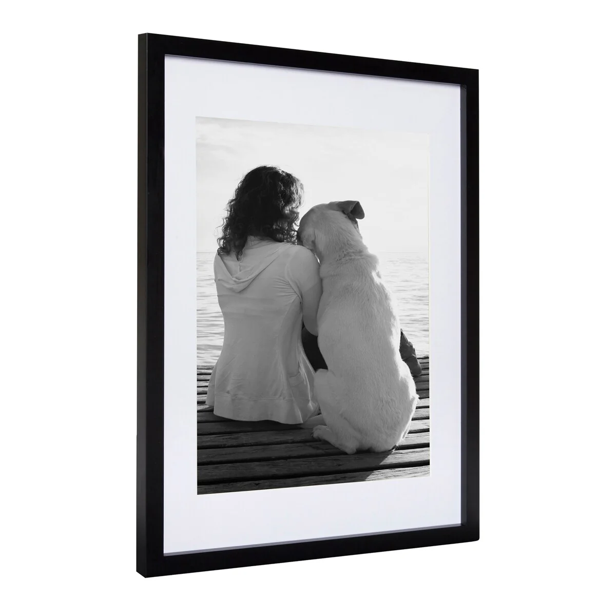 DesignOvation Gallery Wood Wall Picture Frame, Set of 2