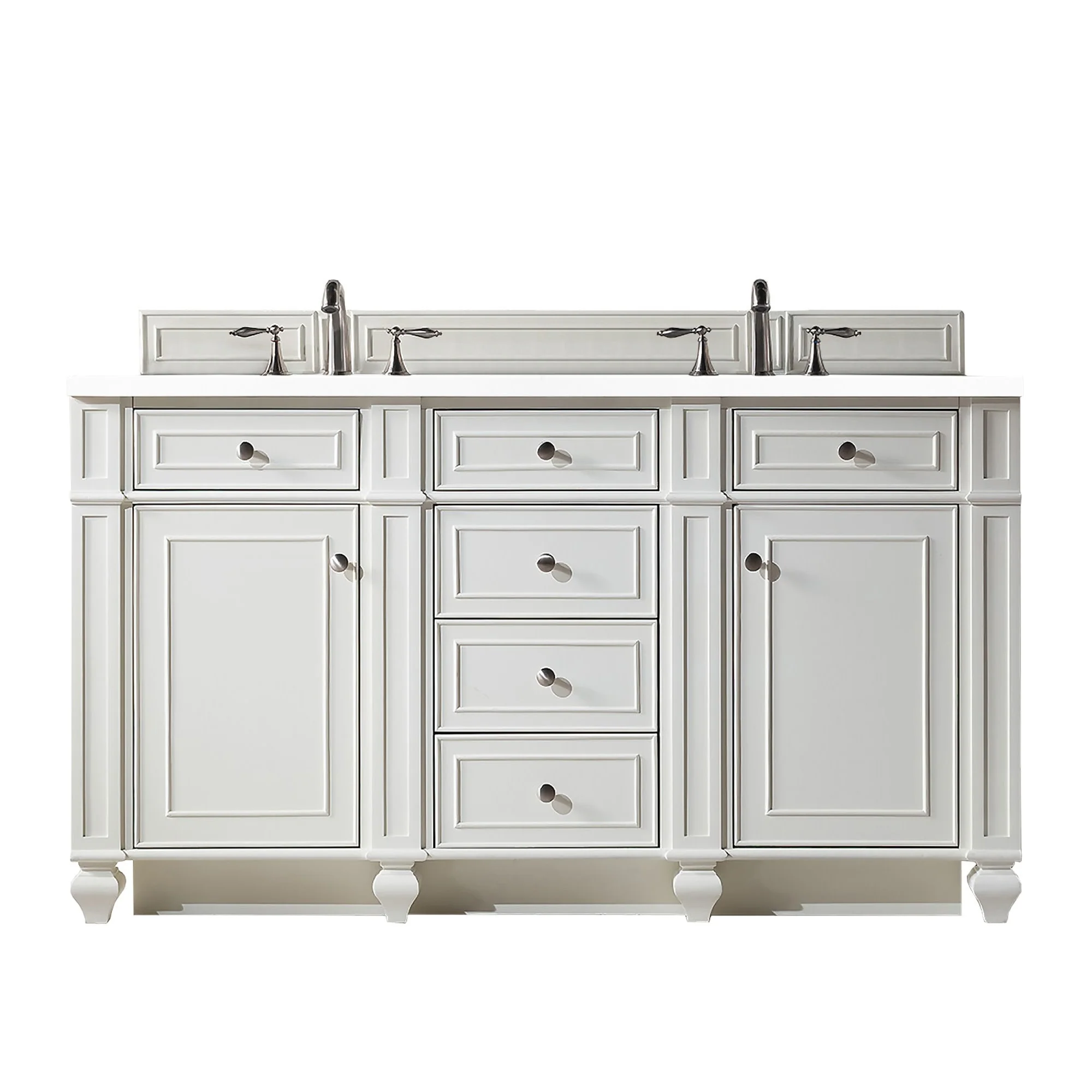 James Martin Vanities 157-V60D-3WZ Bristol 60