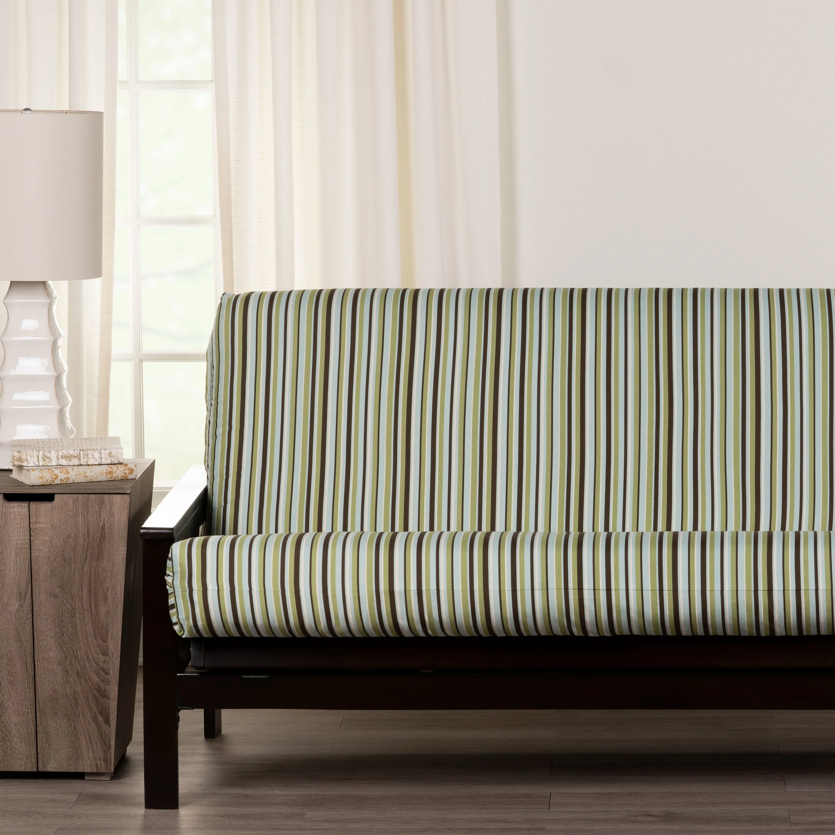 Remo Multi-Stripe Full Size Futon Cover - N/A