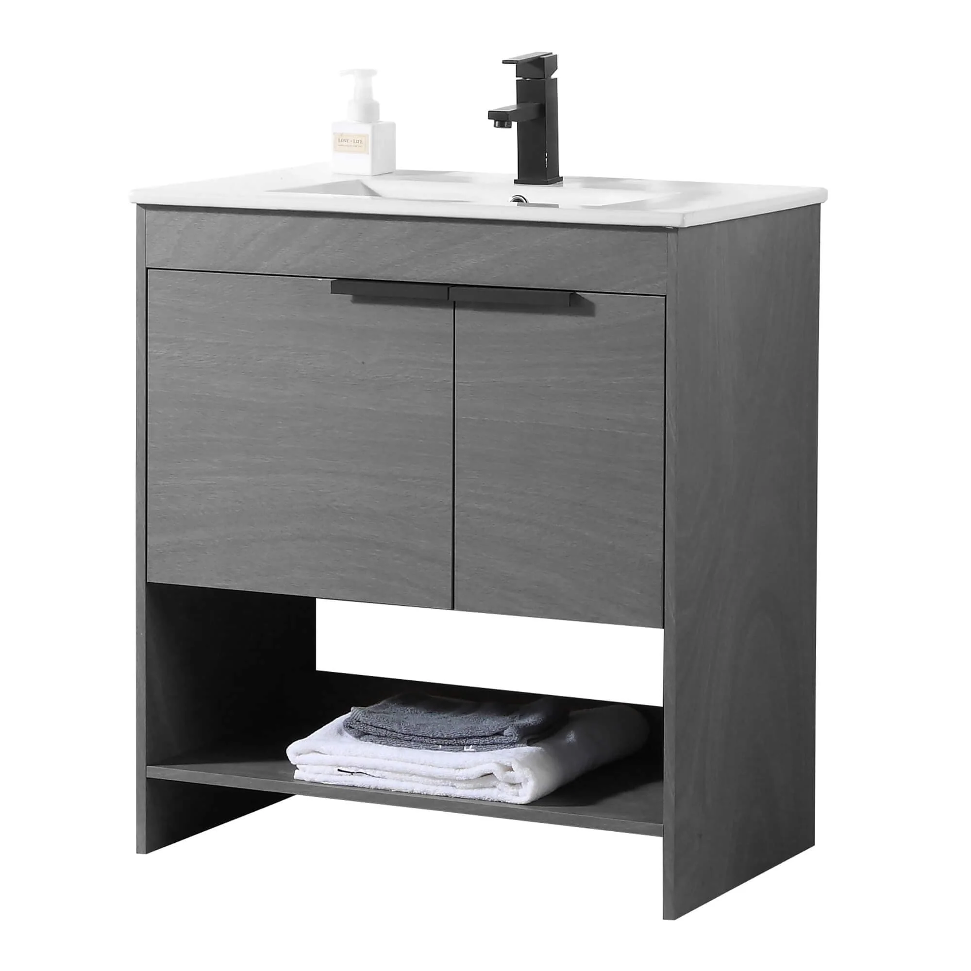 Fine Fixtures Phoenix Bathroom Vanity with Sink - Full Assembly Required