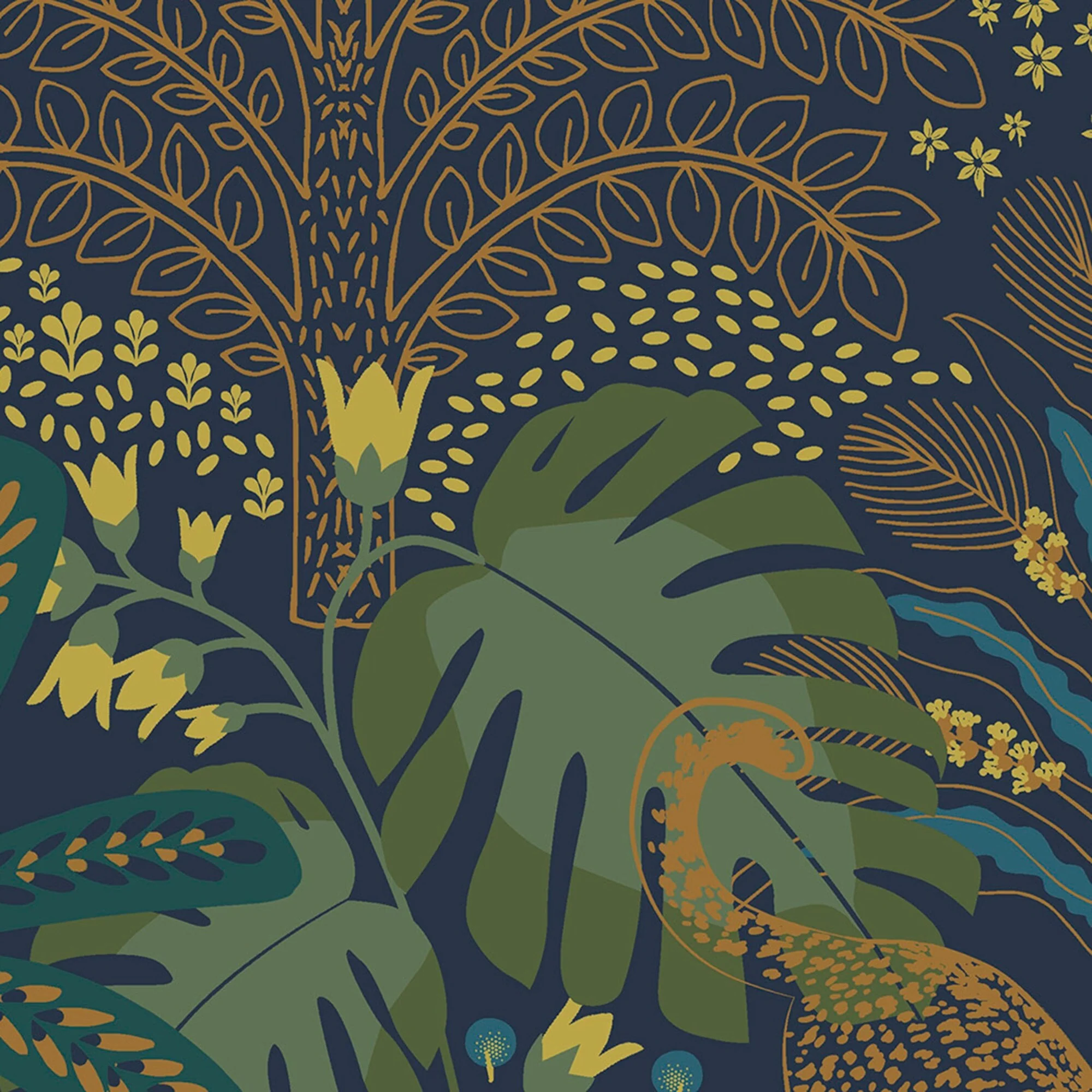 Envy Savannah Fauna Wallpaper