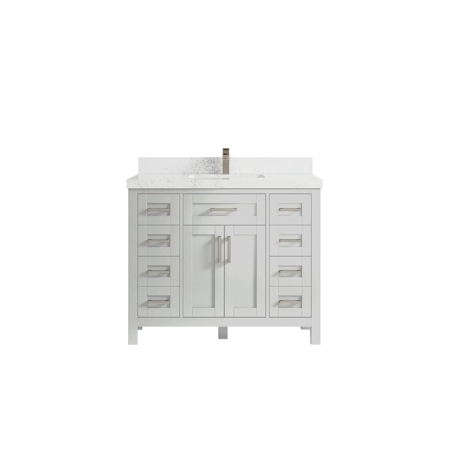 Willow Collections 42 in. W x 22 in. D Cambridge Single Sink Bathroom Vanity with Countertop