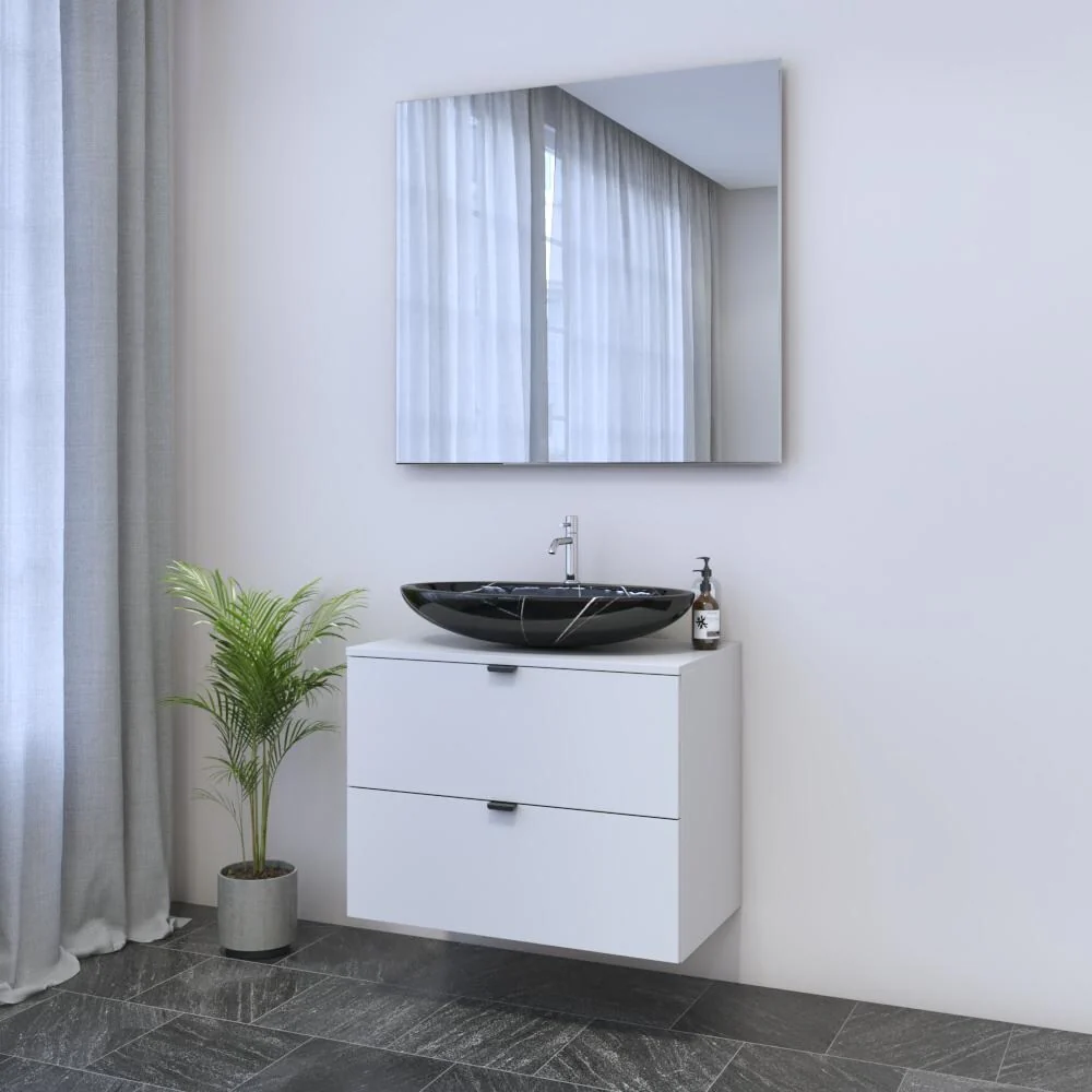 Ines 2S 80 Floating Bathroom Vanity (32
