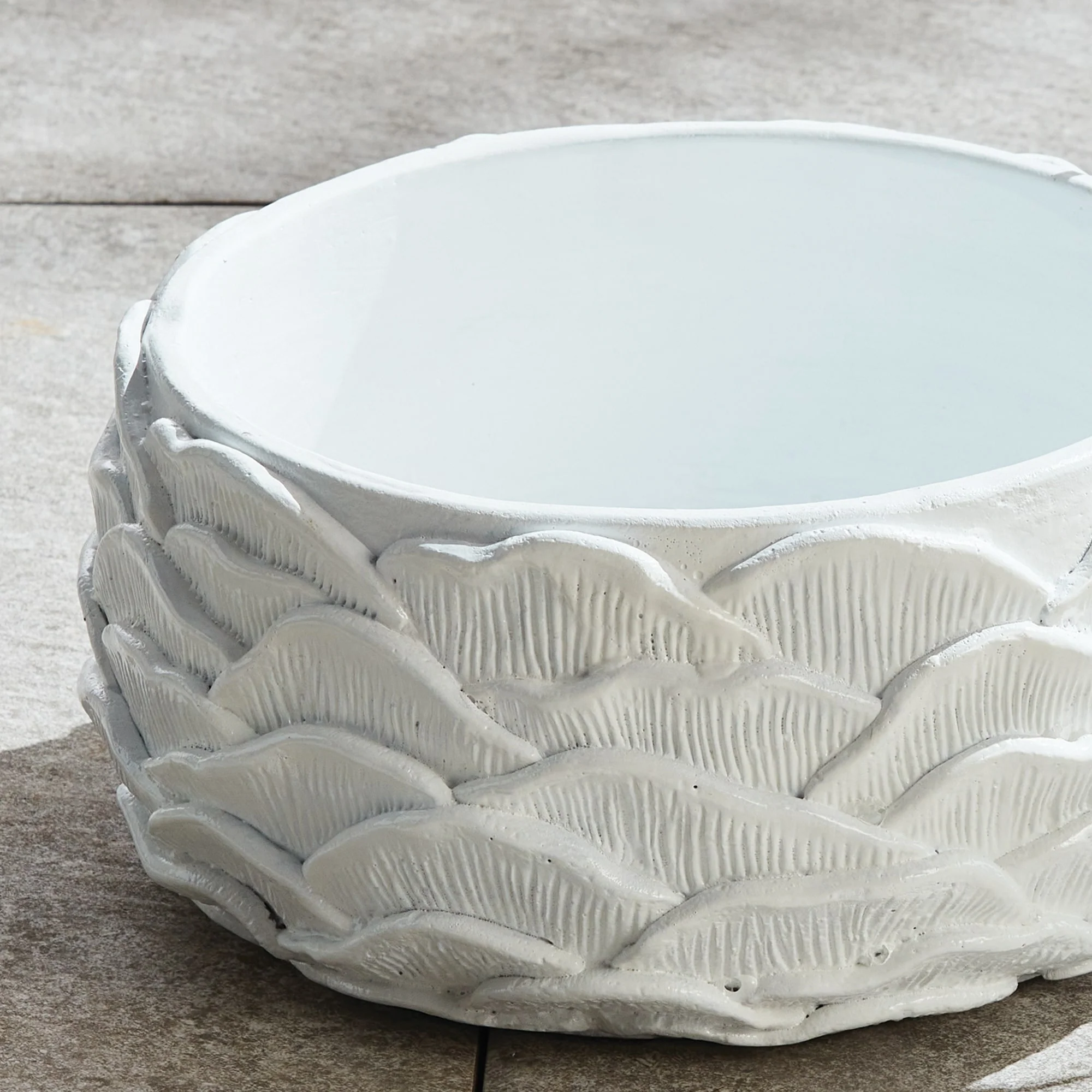 Ashika Low Pots Set of 2