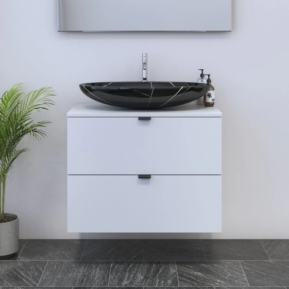 Ines 2S 80 Floating Bathroom Vanity (32