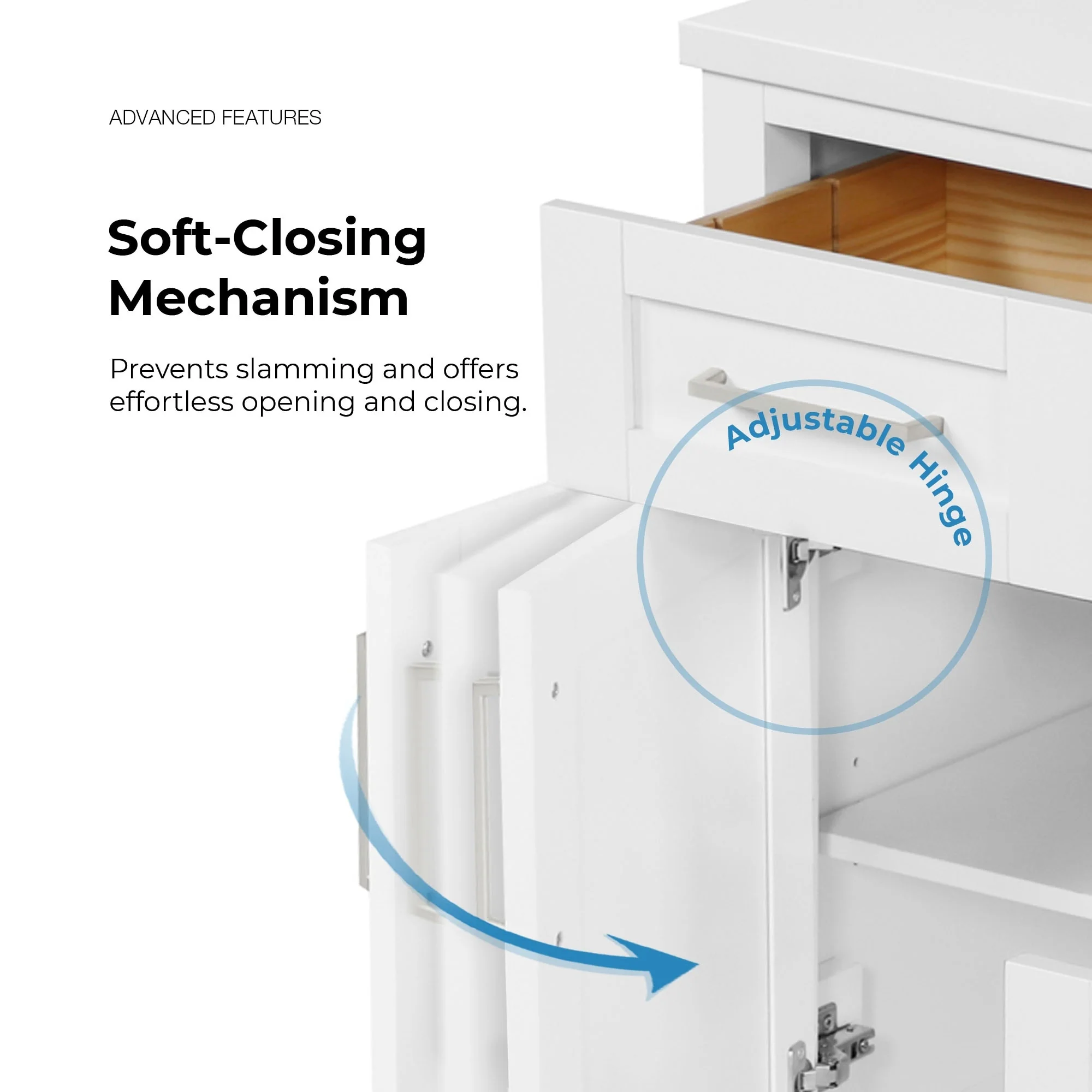 OVE Decors Tahoe II White Single Basin 60-inch Vanity