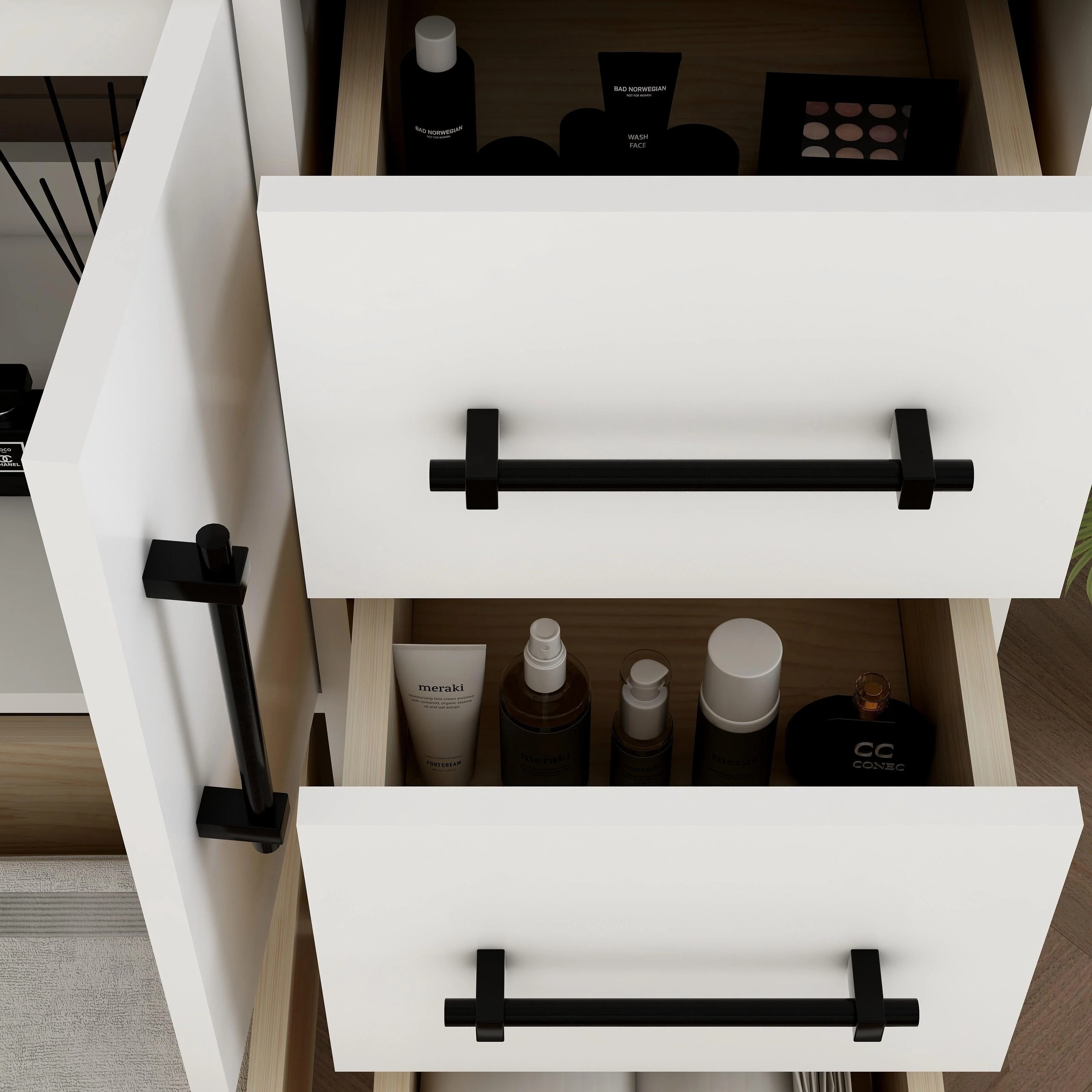 Victoria 48'' Freestanding Vanity with Reinforced Acrylic Sink - 47.5