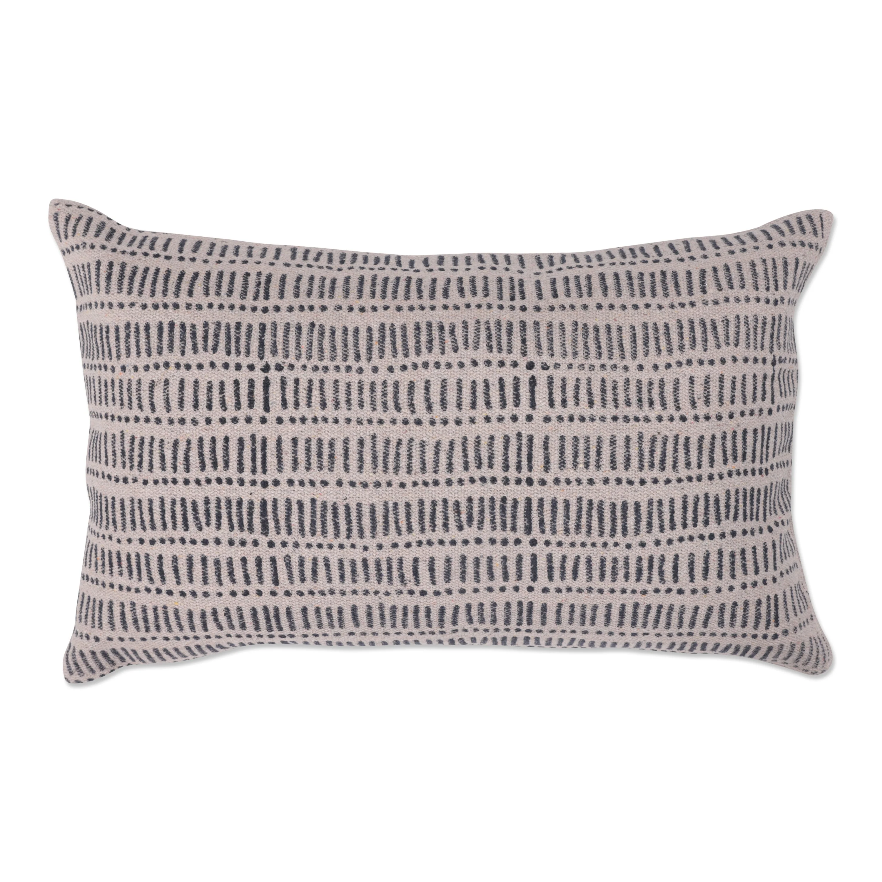Pillow Perfect Christmas/Holiday Lumbar Throw Pillow, Dashing Dots, 12