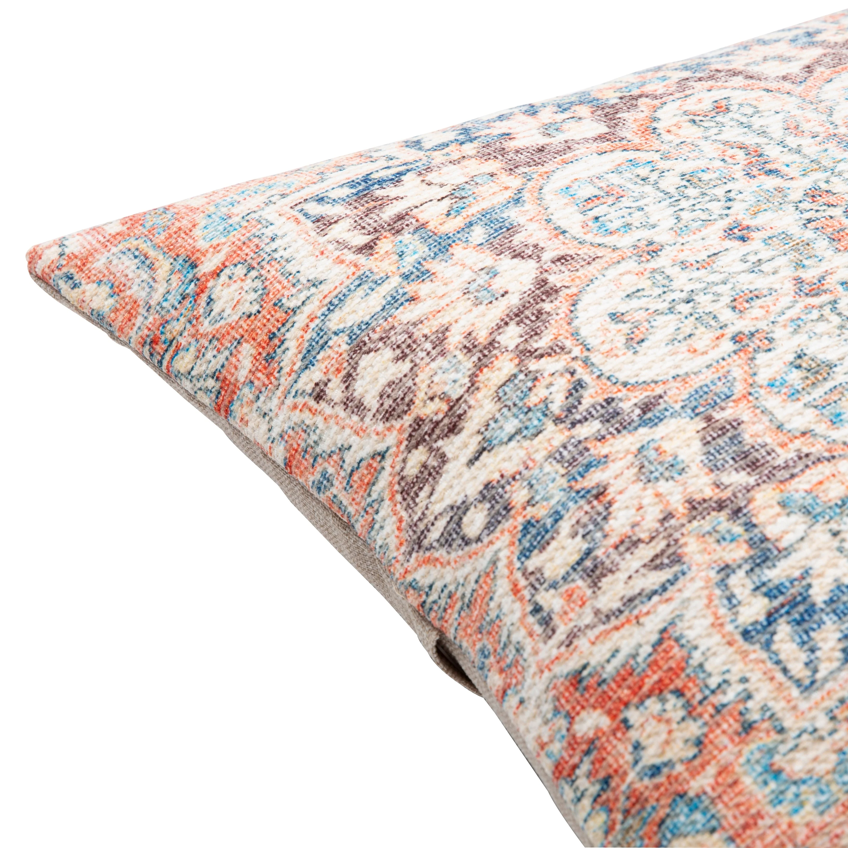 Ikenna Mandala Chenille Cotton Throw Pillow