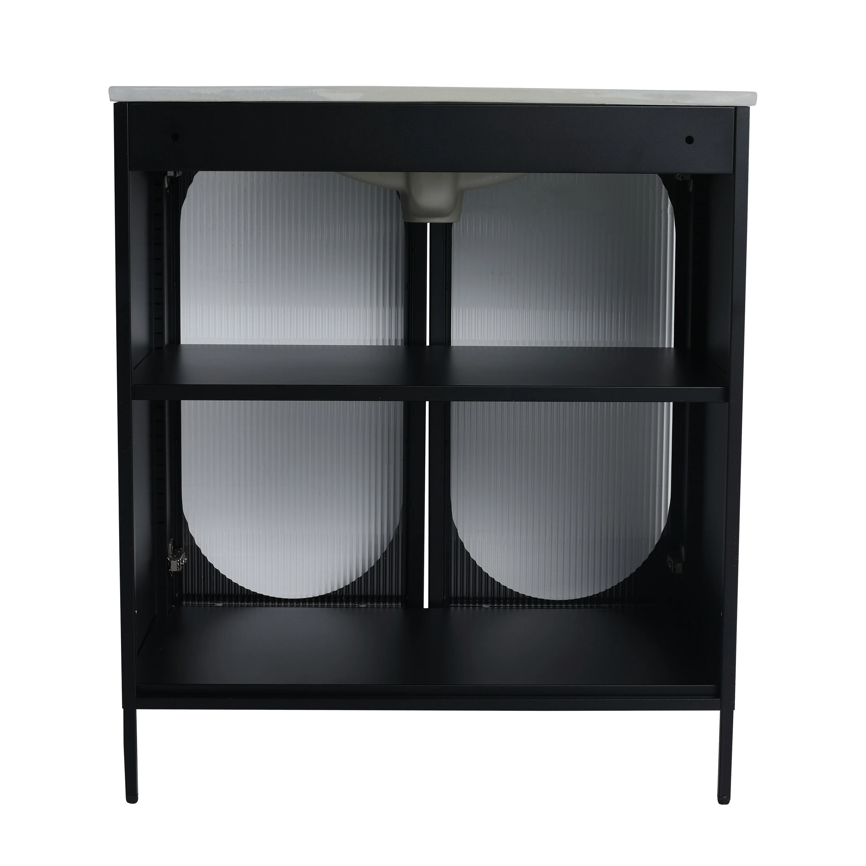 Bathroom Vanity With Sink In 30 Inch, Freestanding Bathroom Vanity With Soft Close Door