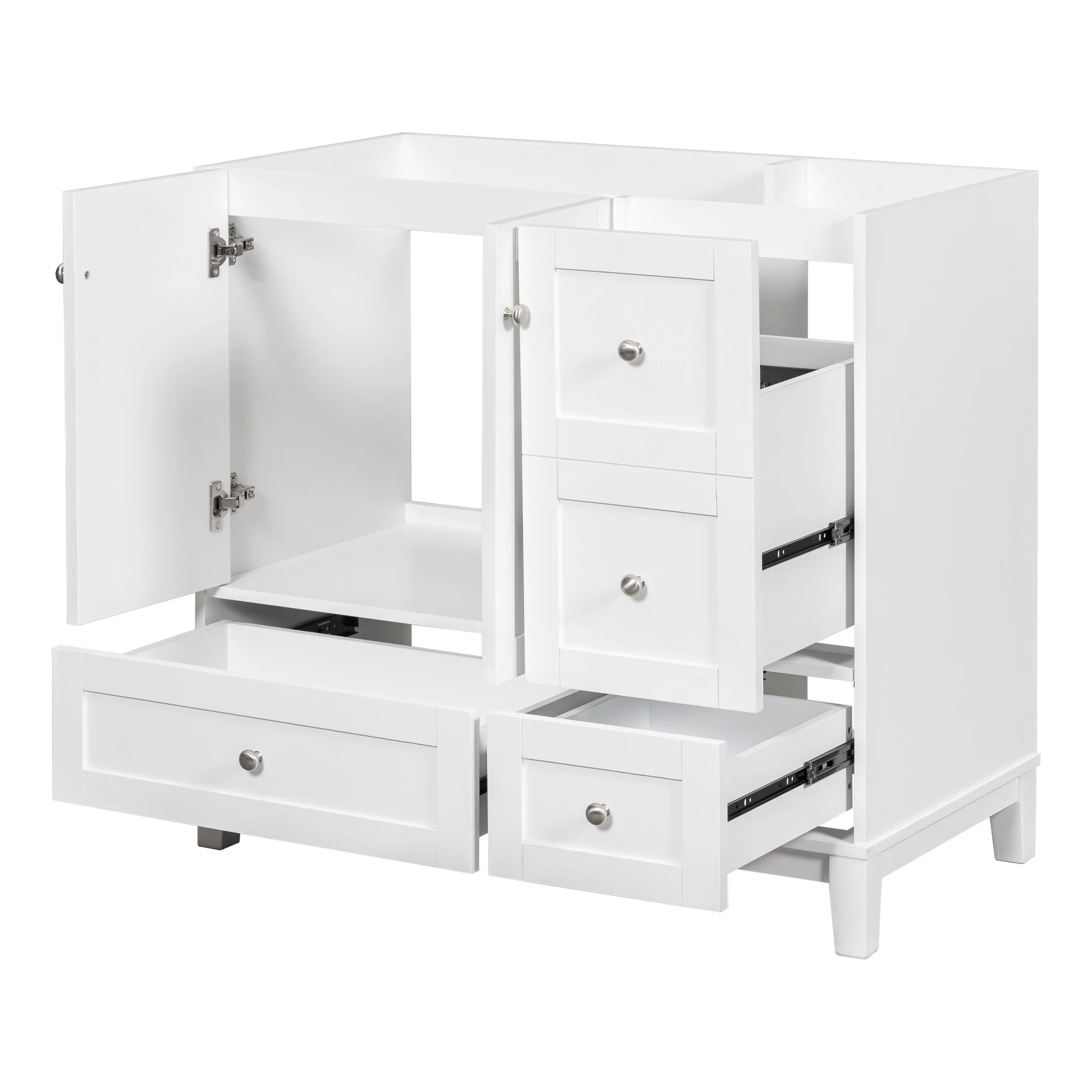 36 Inch Modern Bathroom Vanity with USB Charging