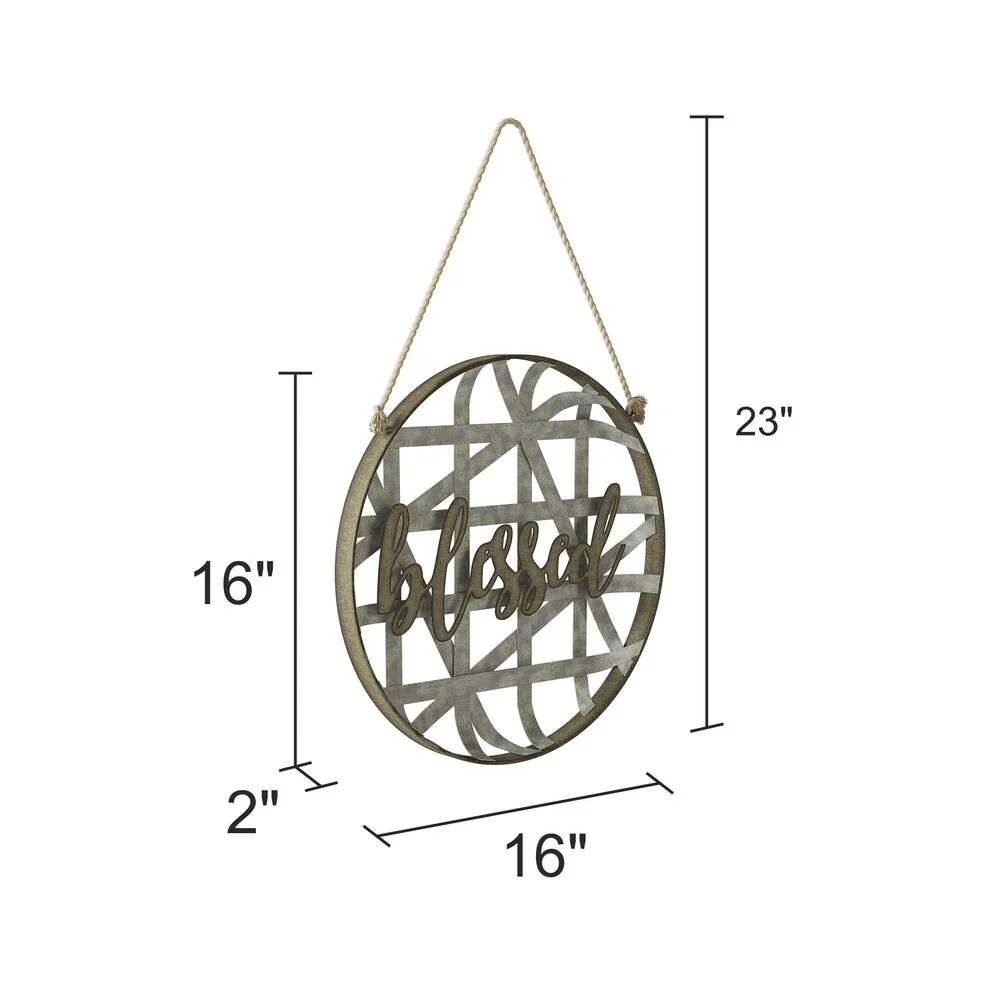 The Gray Barn Metal Wall Decor - 16