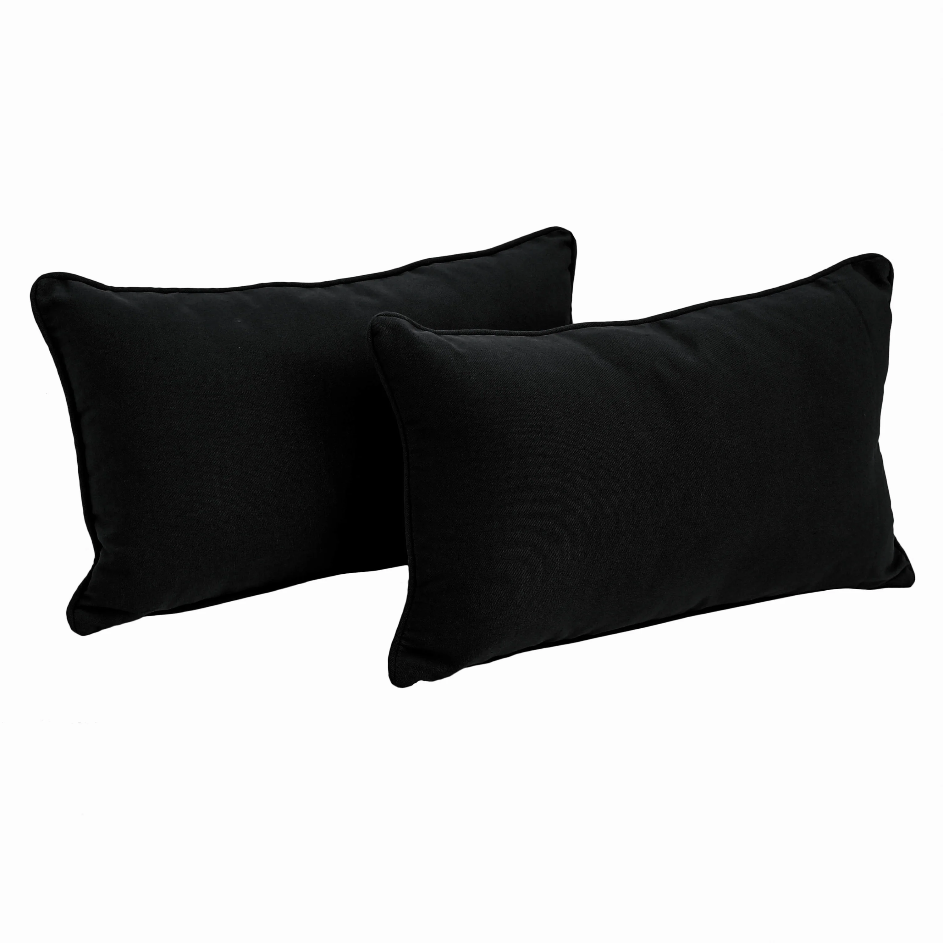 20-inch by 12-inch Lumbar Throw Pillows (Set of 2)