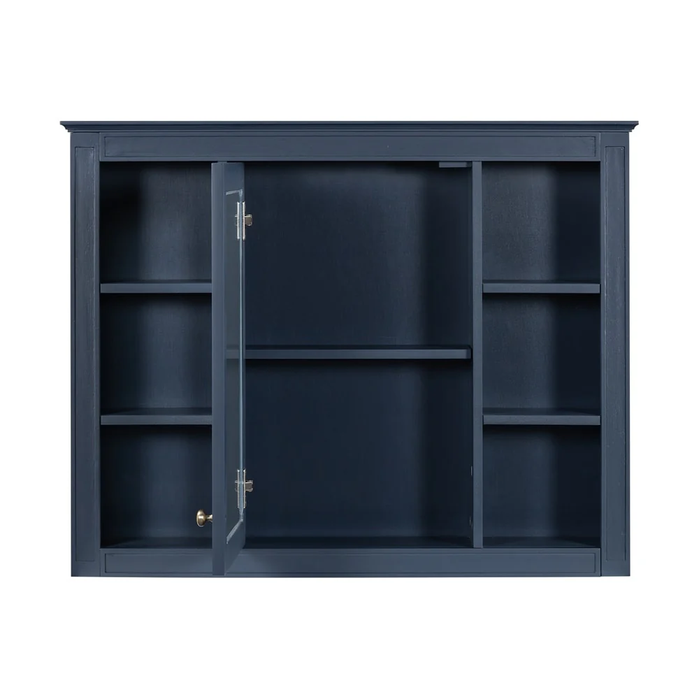 35'' x 27.5'' Medicine Cabinet,Wall Mounted Bathroom Storage Cabinet