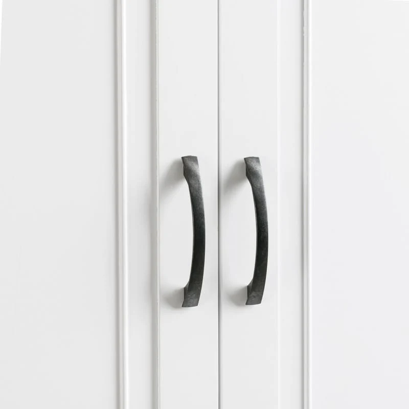 Bathroom Floor Cabinet, Freestanding Storage Cabinet with Doors and Drawer, Kitchen Cupboard with Adjustable Shelf