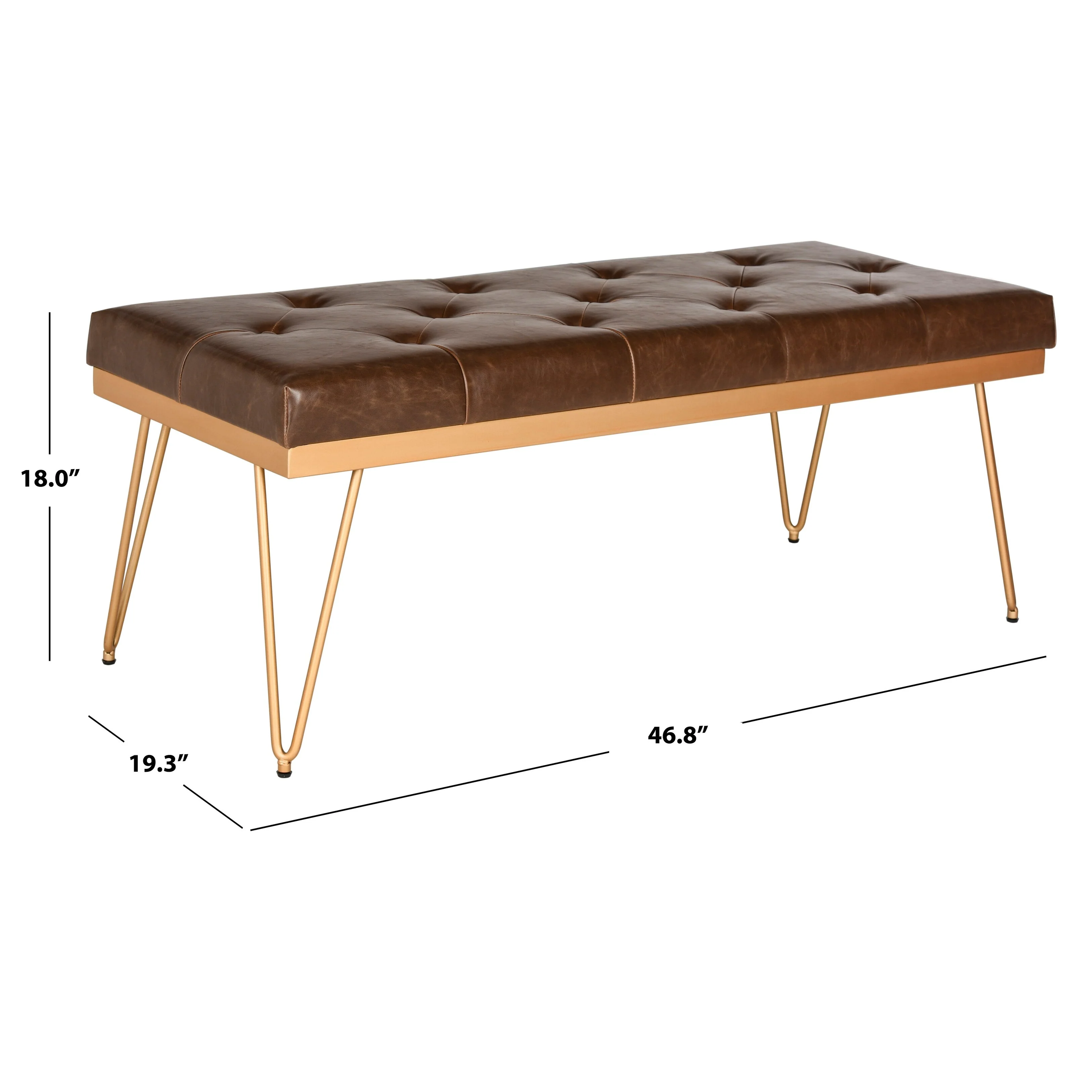 SAFAVIEH Pusa Bench - 46.8