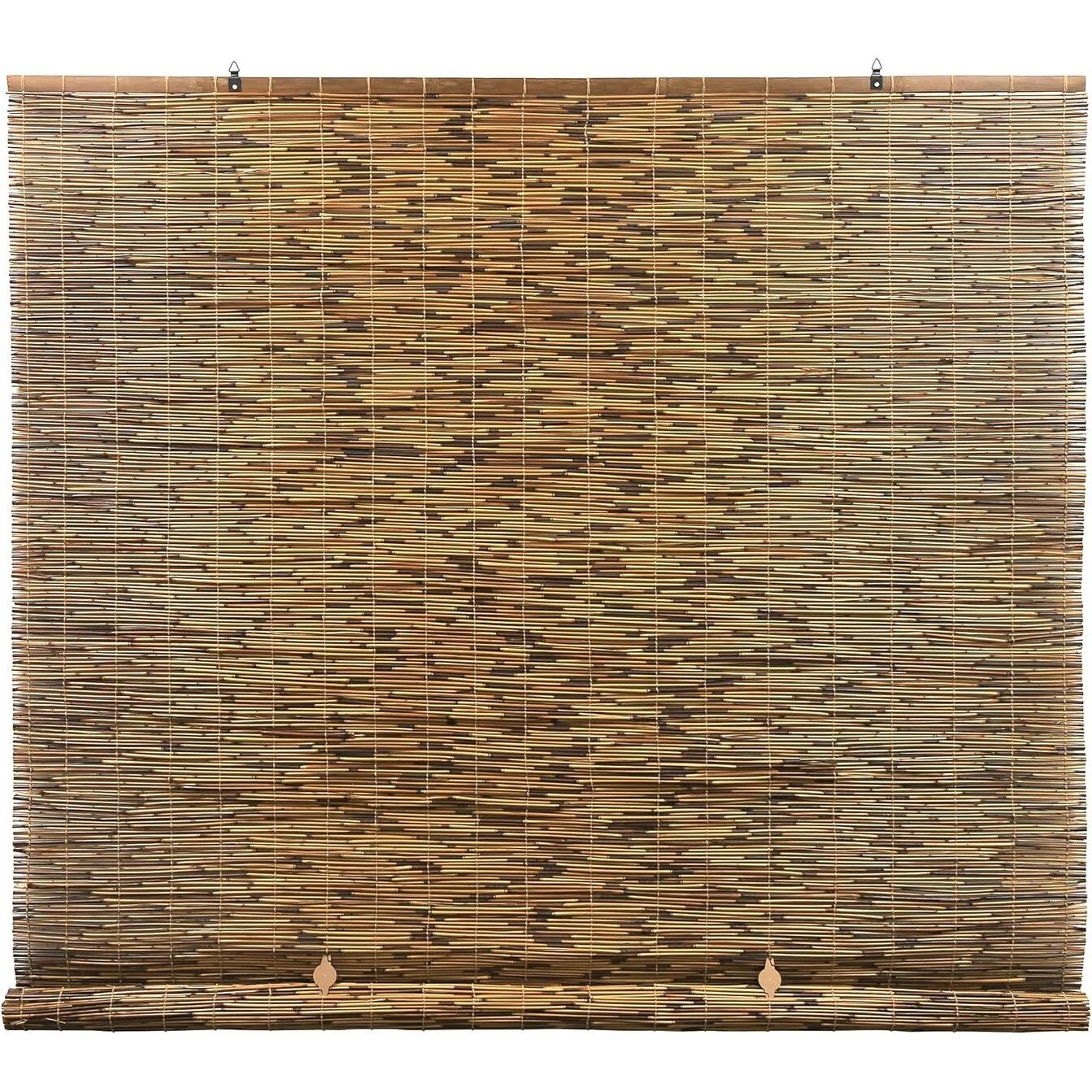 Radiance 72-inch Cocoa Peeled and Polished Reed Blind