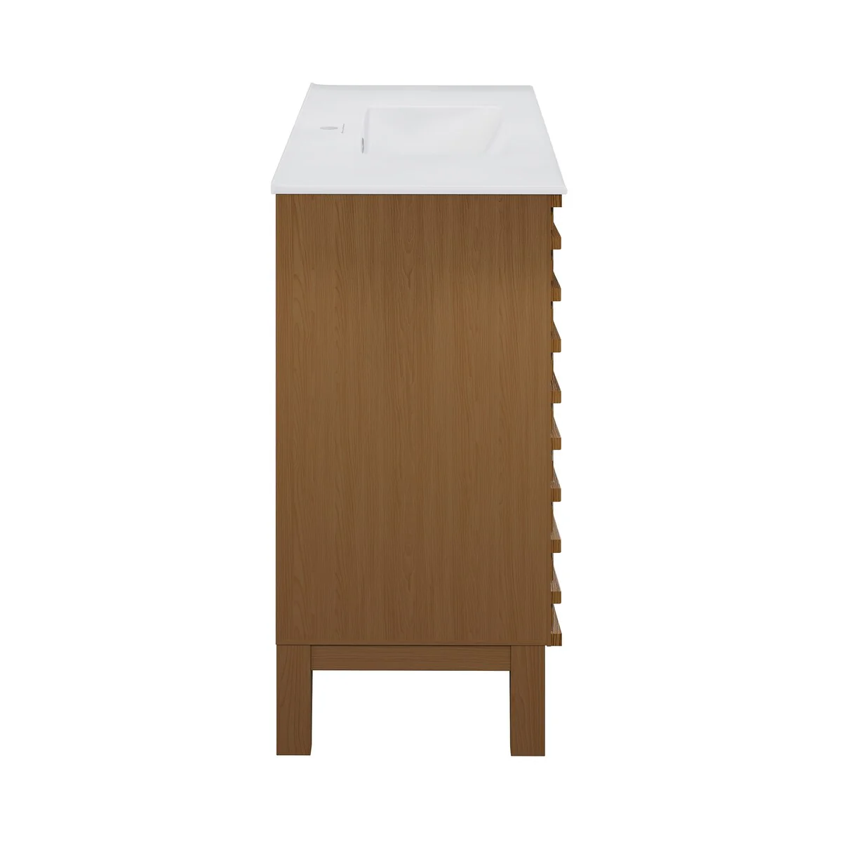 Cascade 36'' Bathroom Vanity In Brown Oak