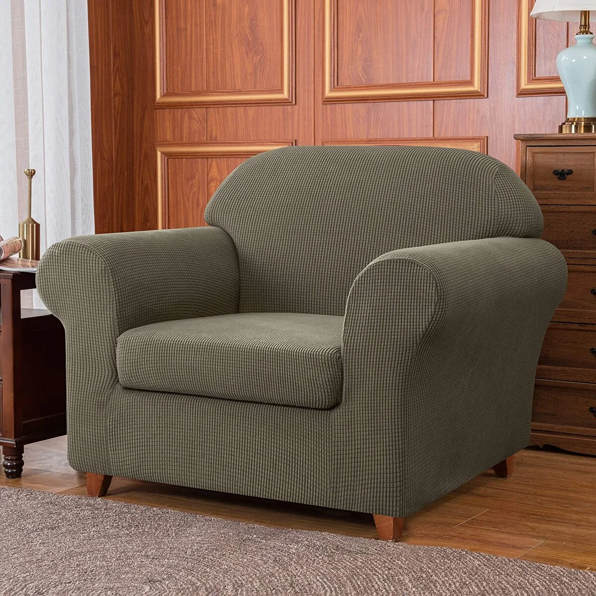 Subrtex Stretch Sofa Chair Cover Loveseat Couch Sofa Slipcover
