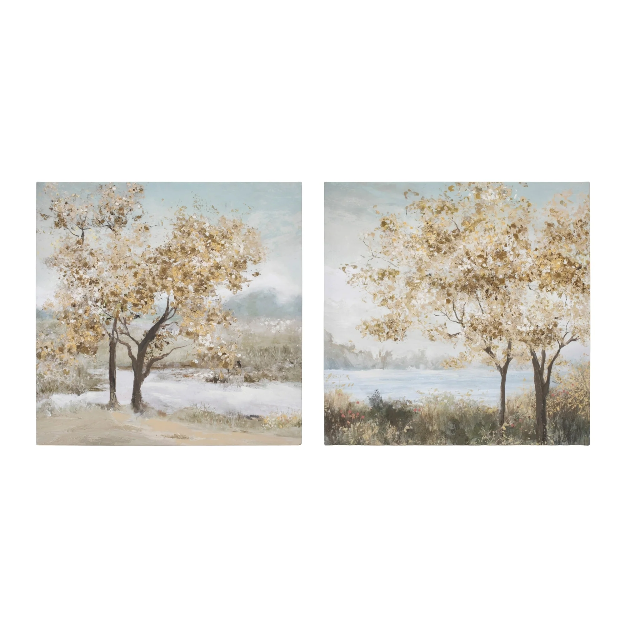 Tree Canvas Square Wall Arts - 24