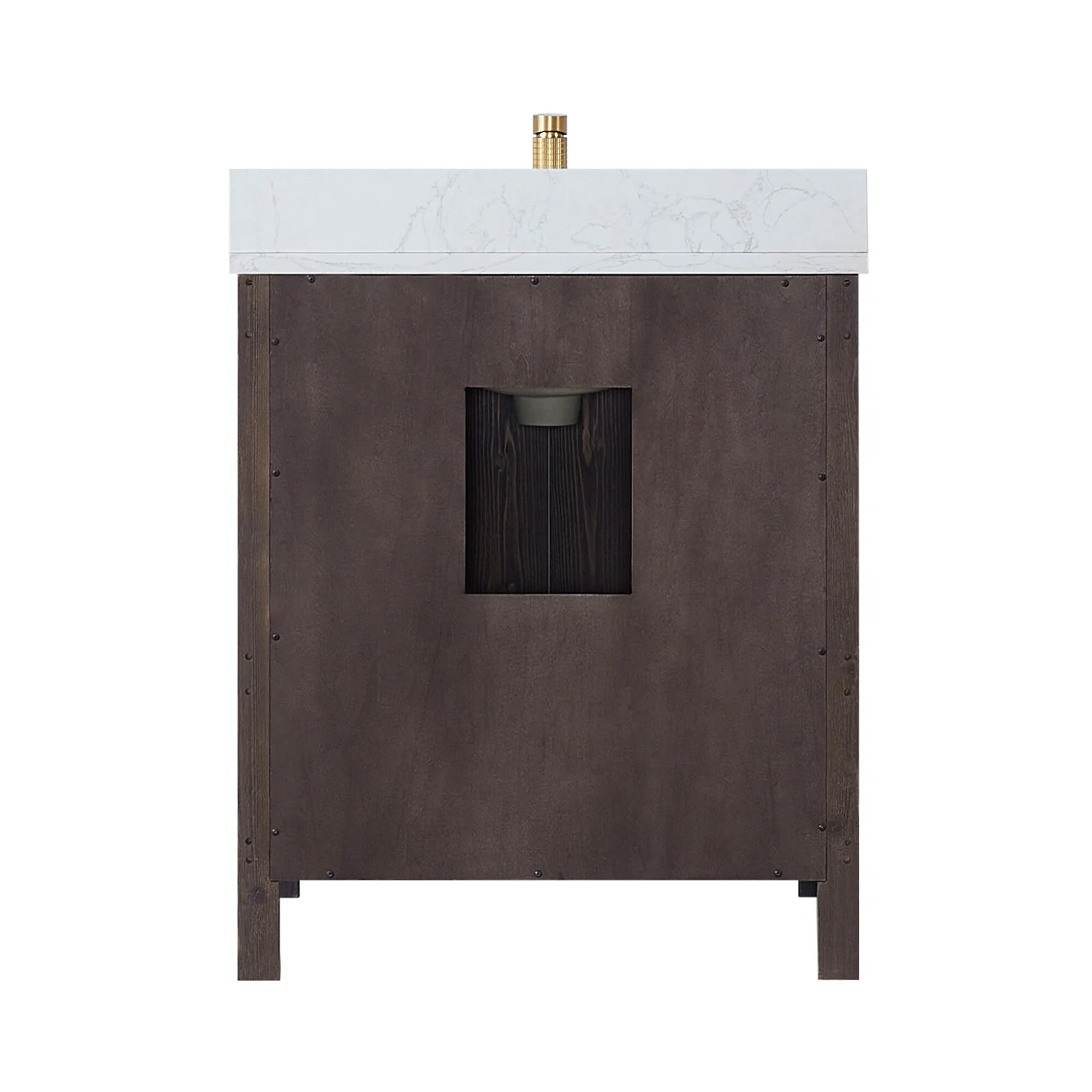 Shannon Bath Vanity with Composite Stone Countertop without Mirror