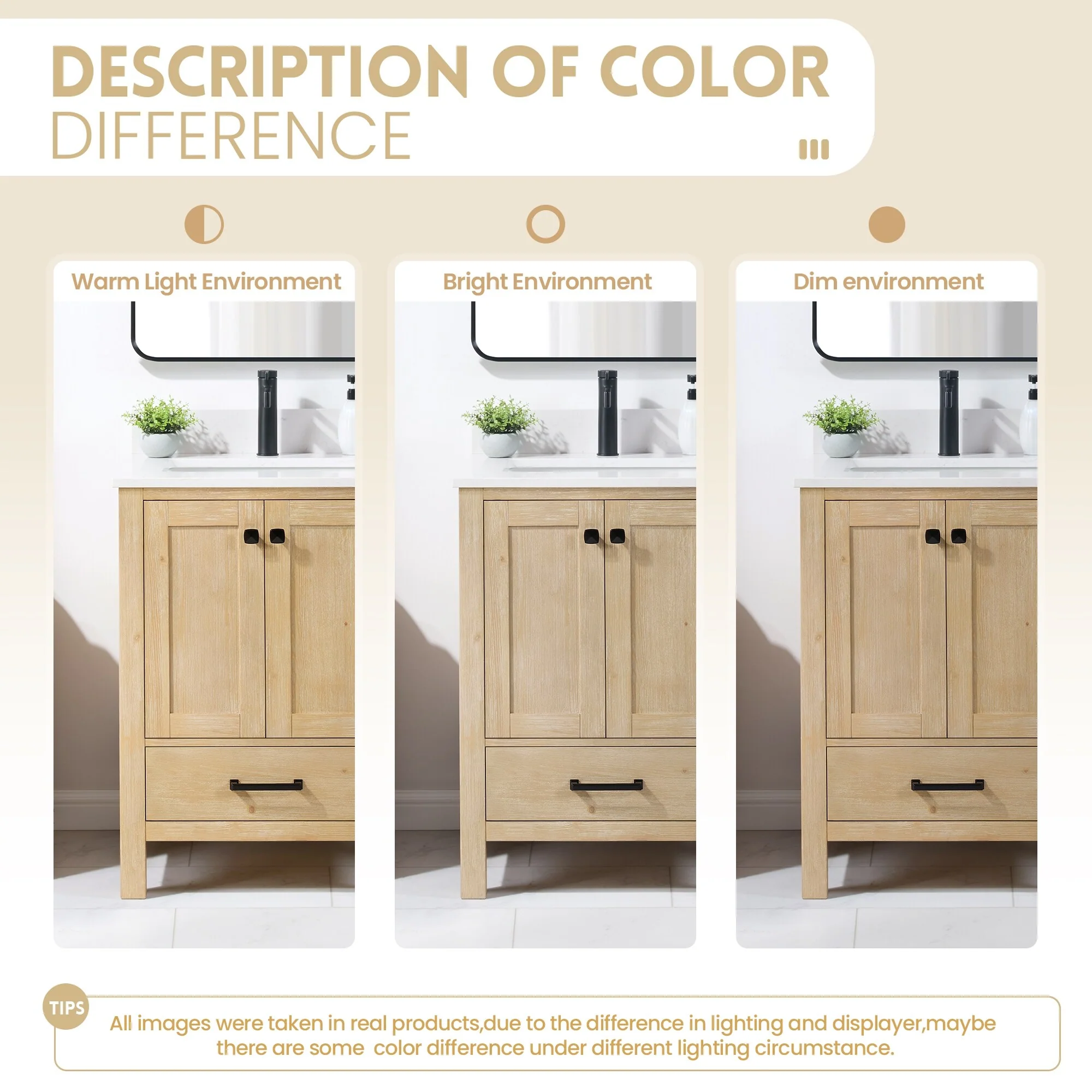 Shannon Bath Vanity with Composite Stone Countertop without Mirror