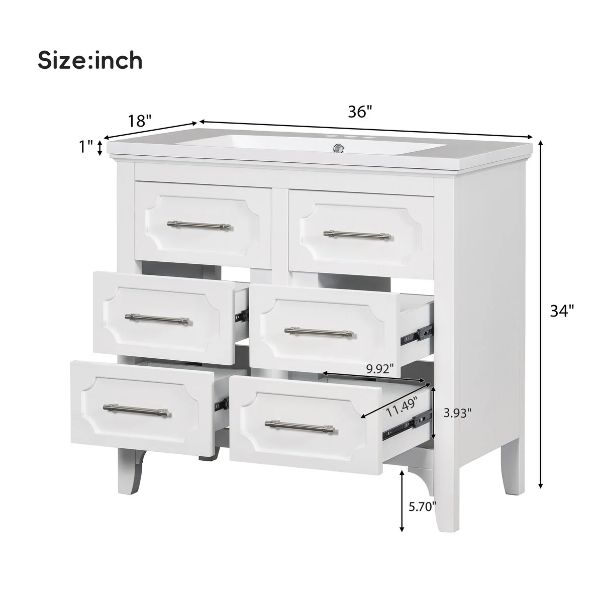 36'' Bathroom Vanity