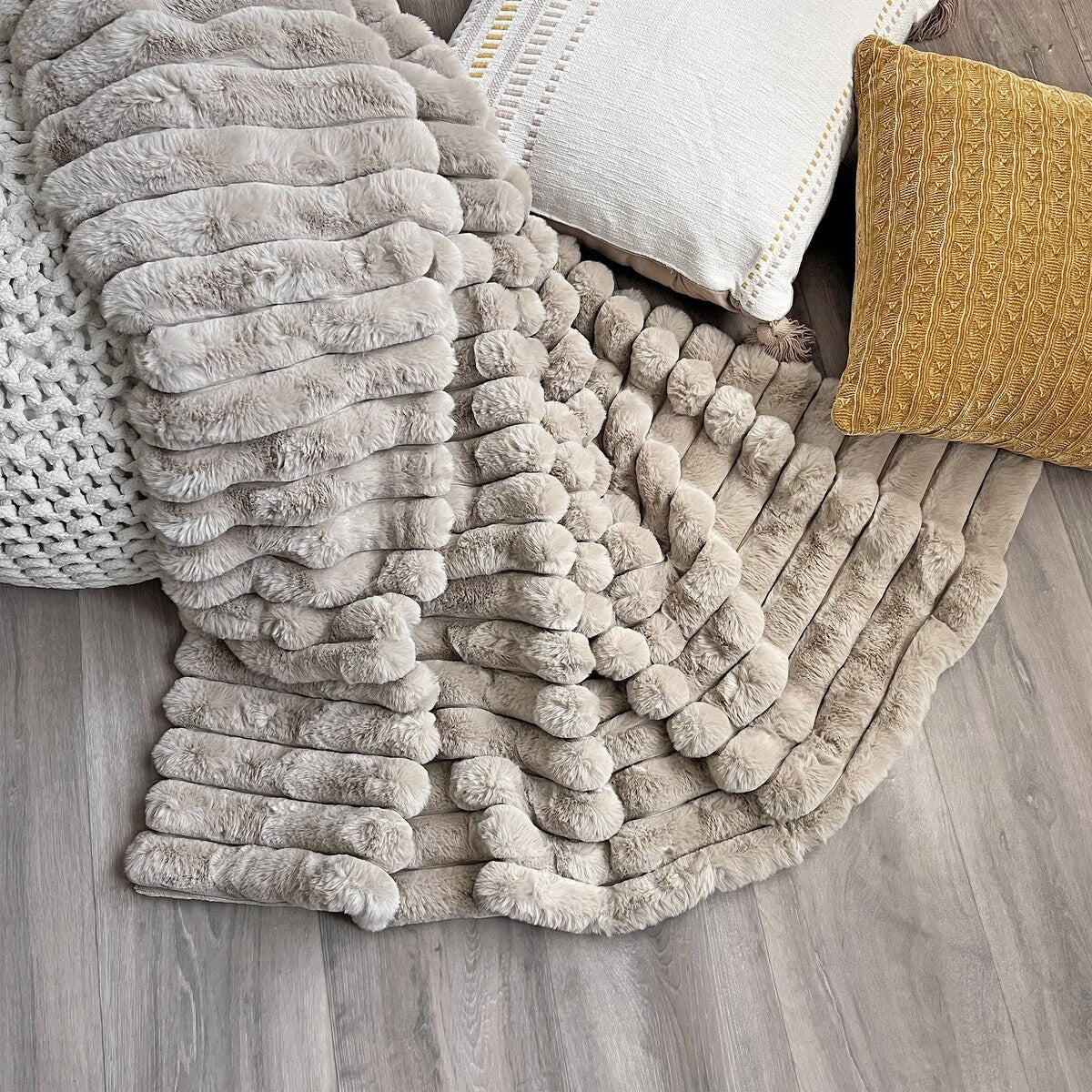 The Mood Channel FauxFur Throw