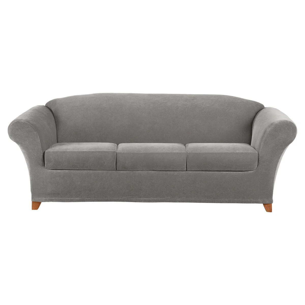 SureFit Stretch Pique 4 Piece Sofa Slipcover