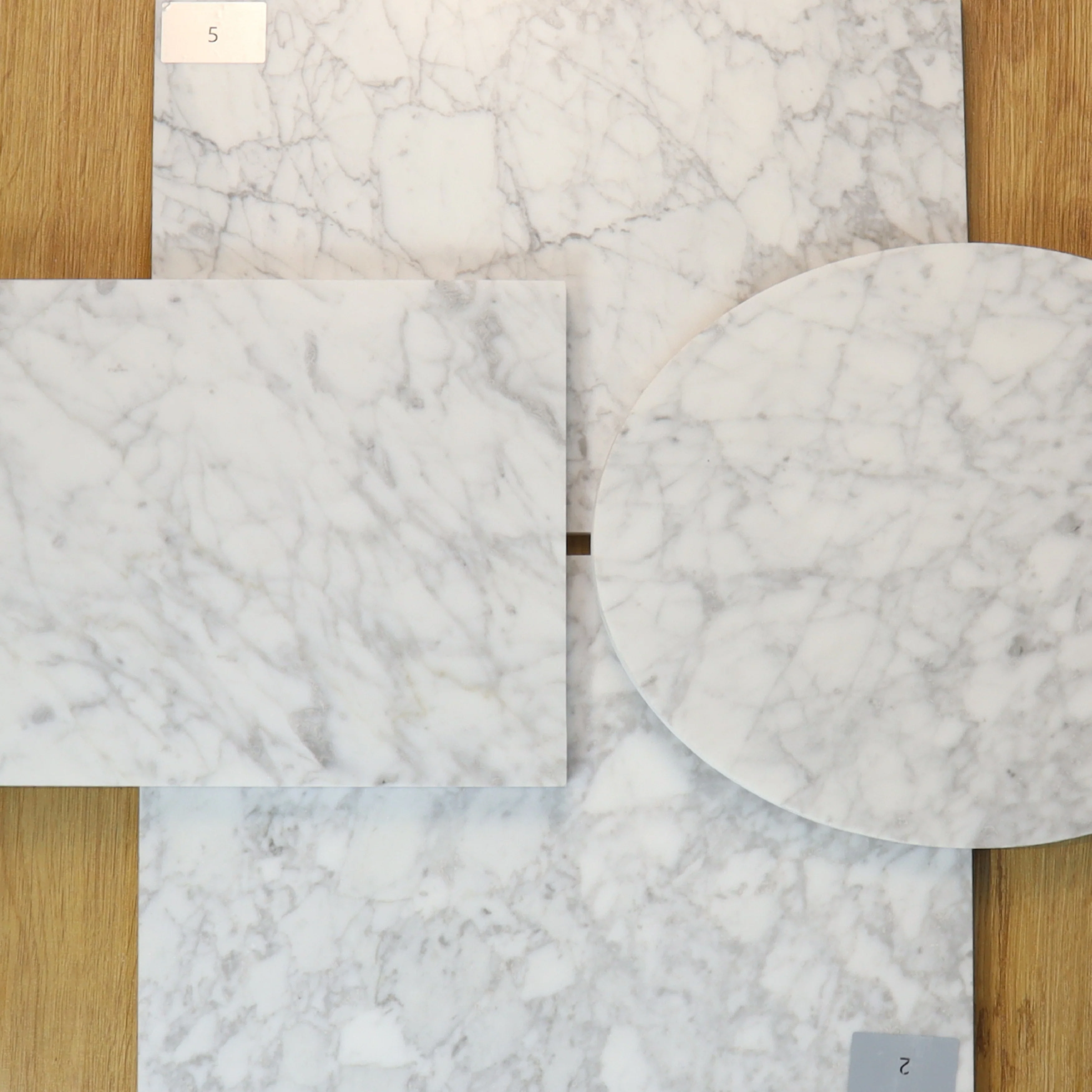 TEHOME Kliti 26'' Free-standing Single Bathroom Vanity with Carrara Marble Vanity Top