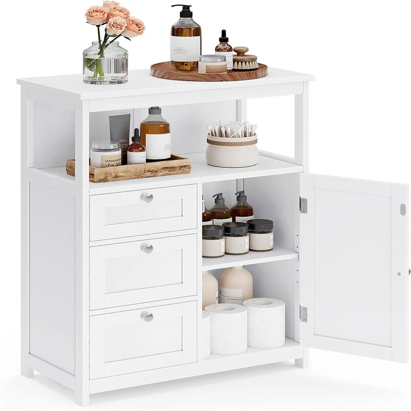 Bathroom Floor Storage Cabinet