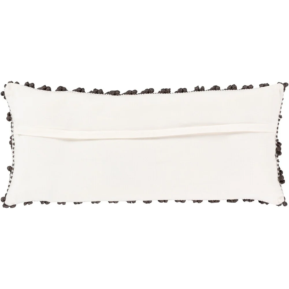 Livabliss Audra Bohemian Textured 32x14-inch Lumbar Throw Pillow Cover
