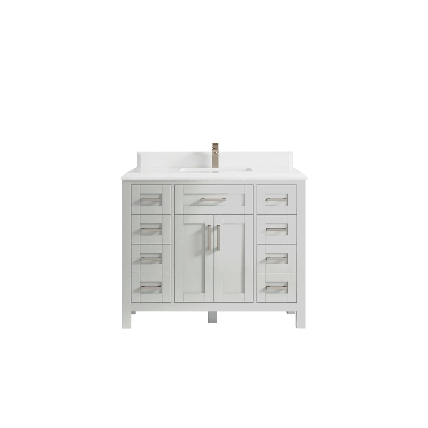 Willow Collections 42 in. W x 22 in. D Cambridge Single Sink Bathroom Vanity with Countertop