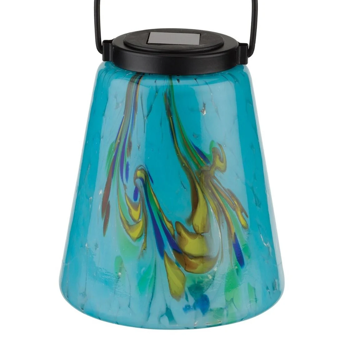 Murano Solar Lantern - Blue