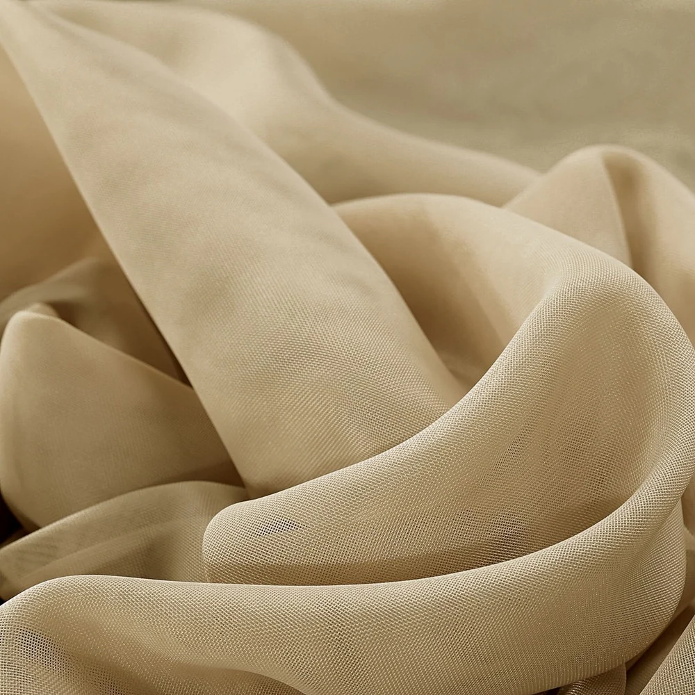 Exclusive Fabrics Voile Poly Sheer Curtain Panel Pair (2 Panels)