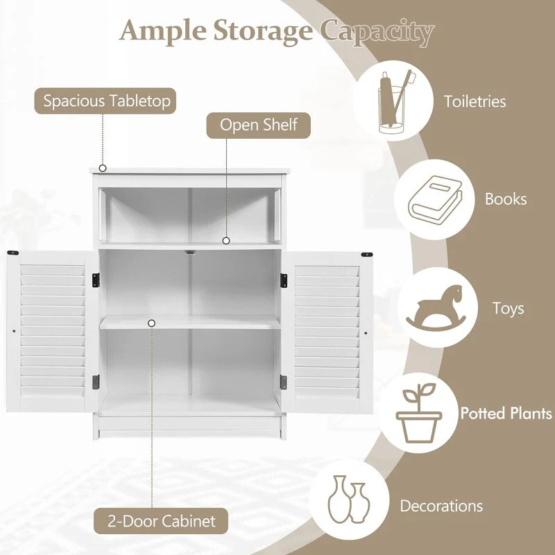 Bathroom Storage Cabinet - 12