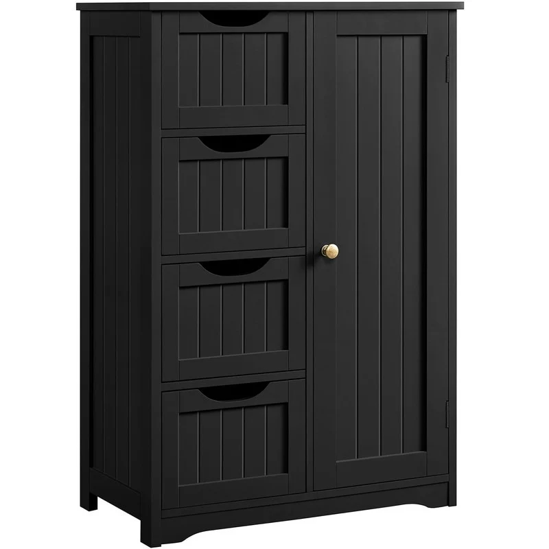 Wooden Bathroom Floor Cabinet - 13