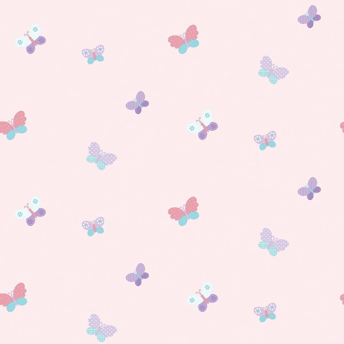 Galerie Wallcoverings Just 4 Kids 2 Butterflies Non-woven Matte Wallpaper Roll