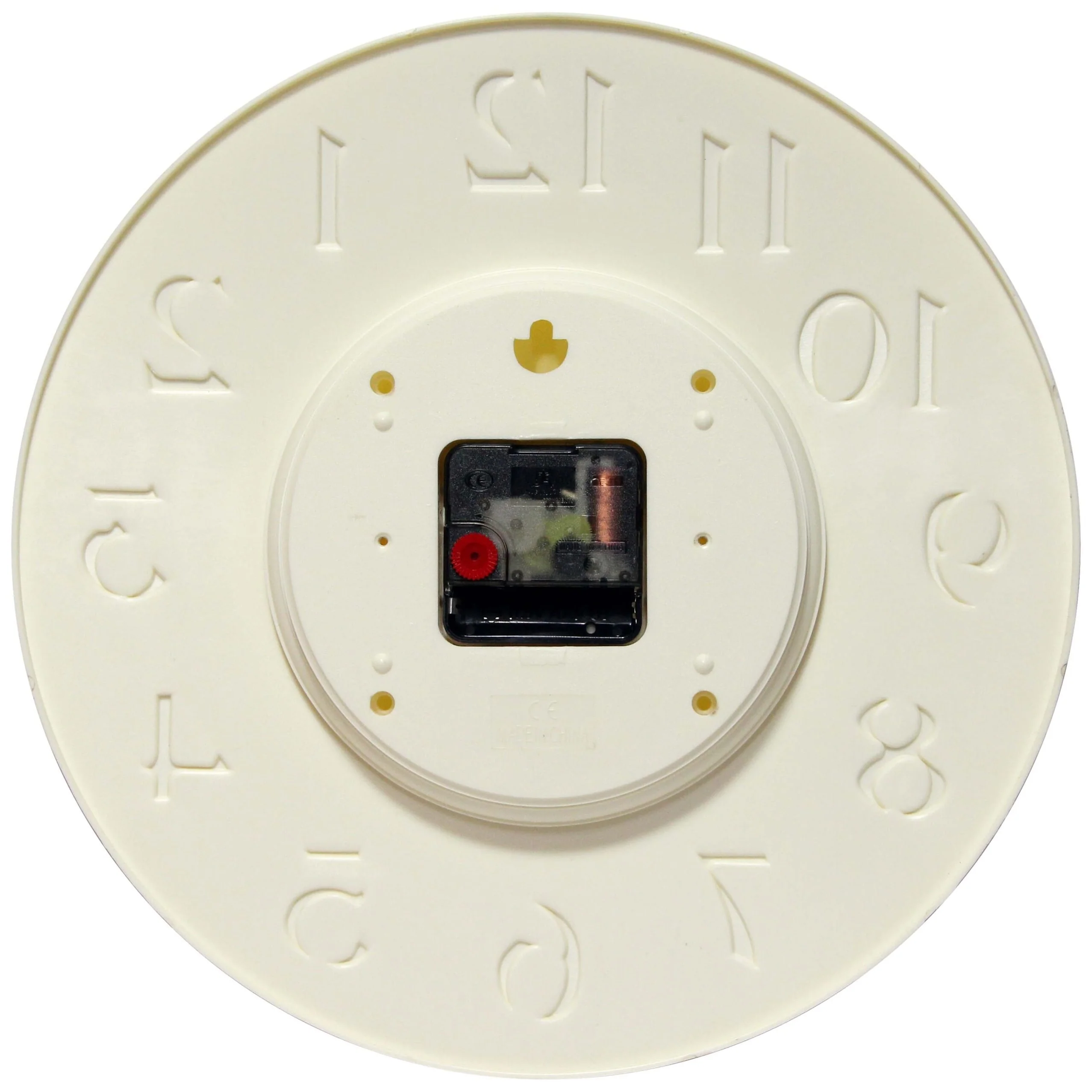 Infinity Instruments Vogue 12-inch Round Wall Clock - 12 x 1.25 x 12