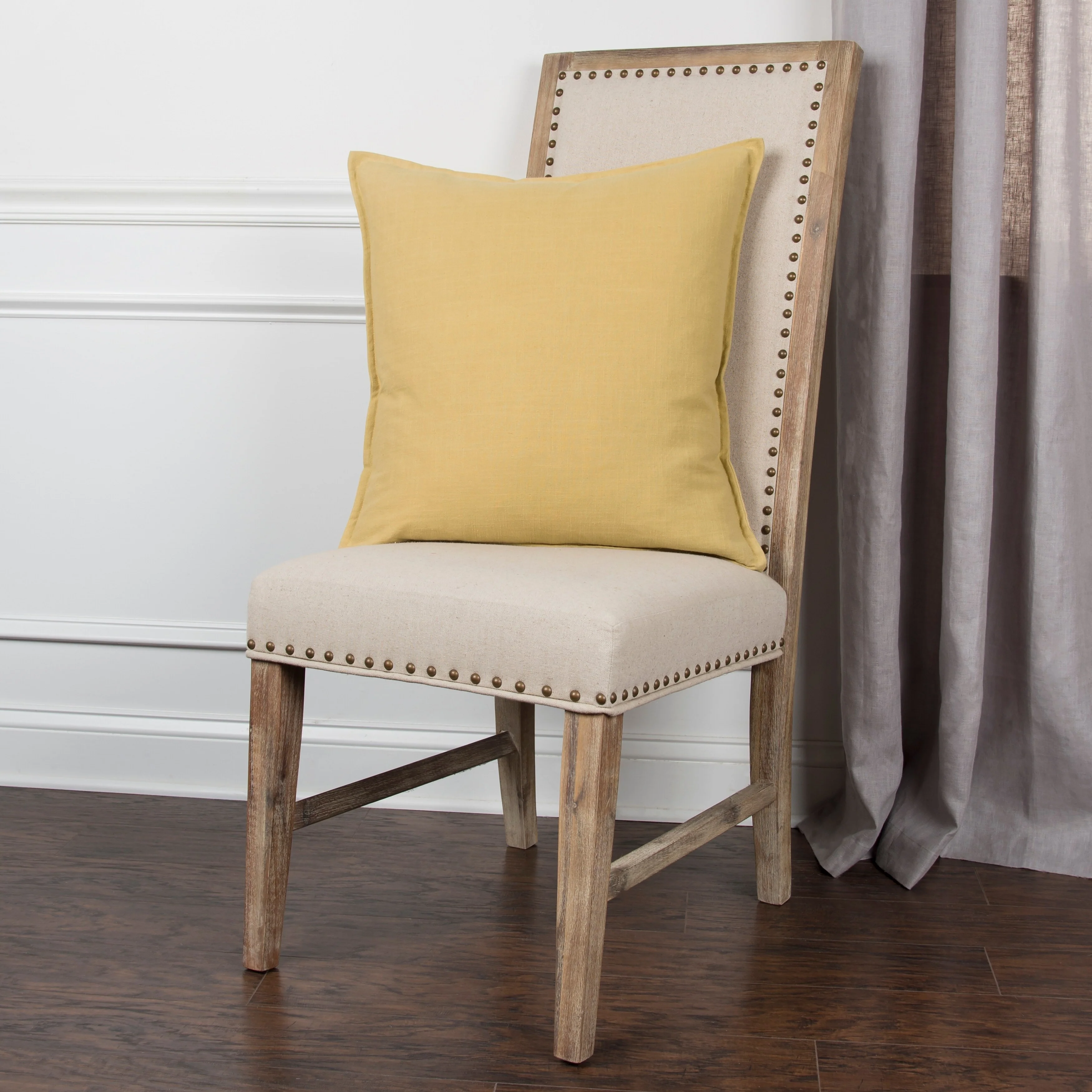 Rizzy Home Cotton Slub Throw Pillow