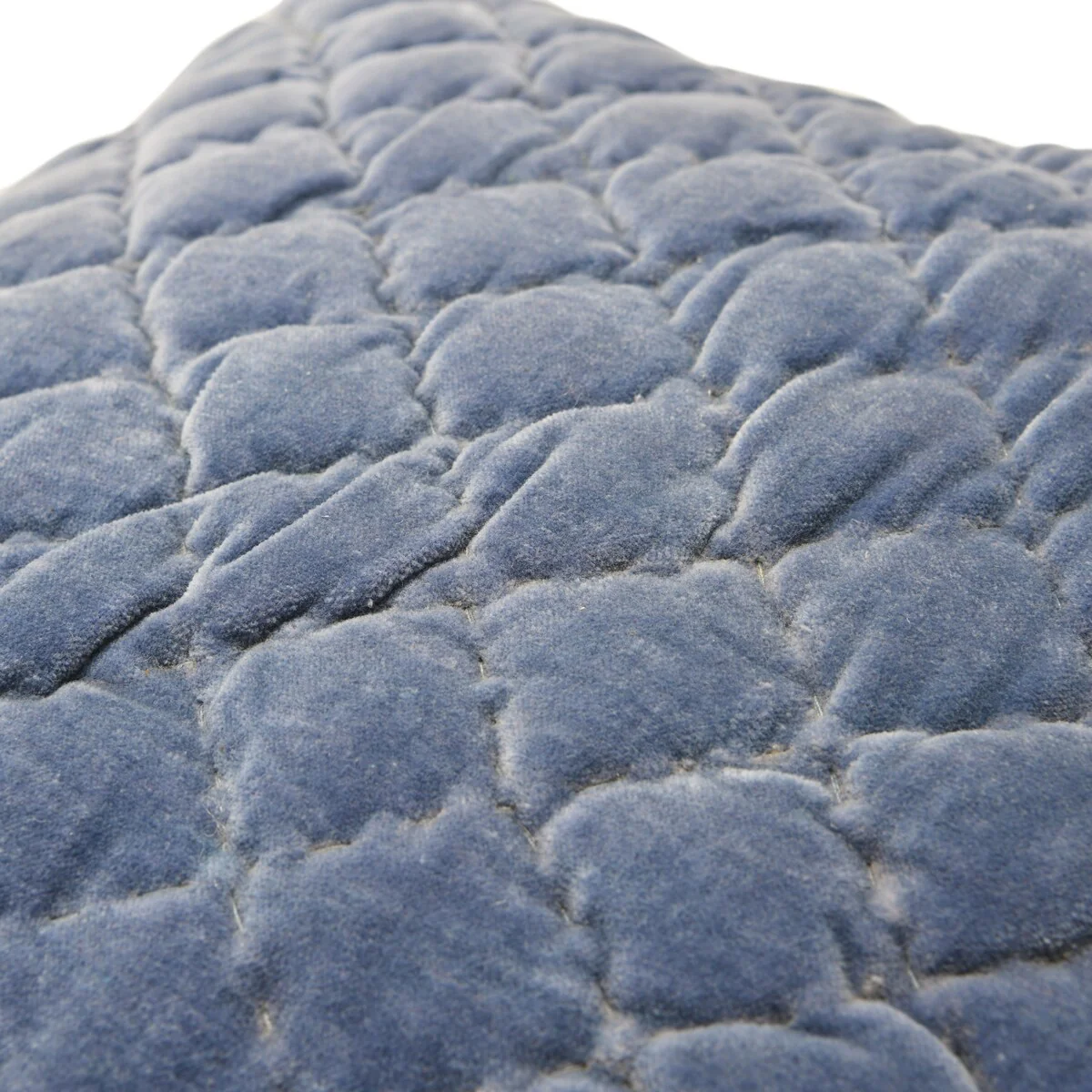Square Quilted Velvet Pillow Cover