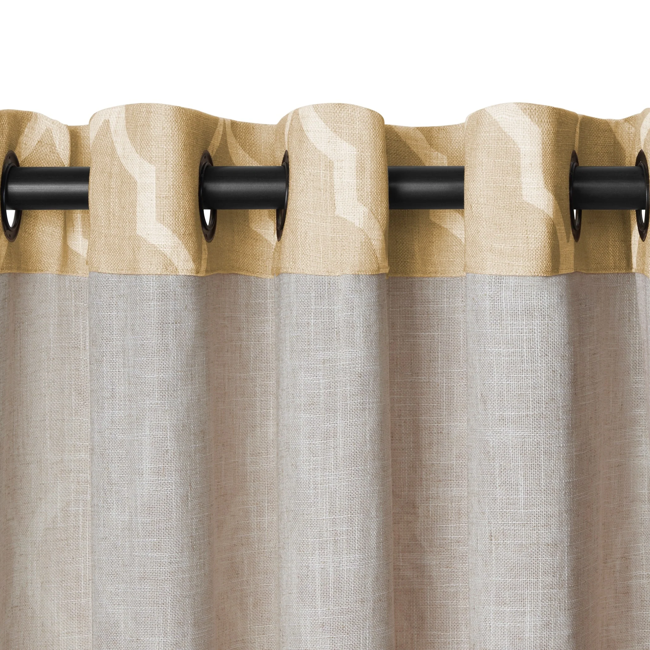 Elrene Medalia Grommet Top Curtain Panel