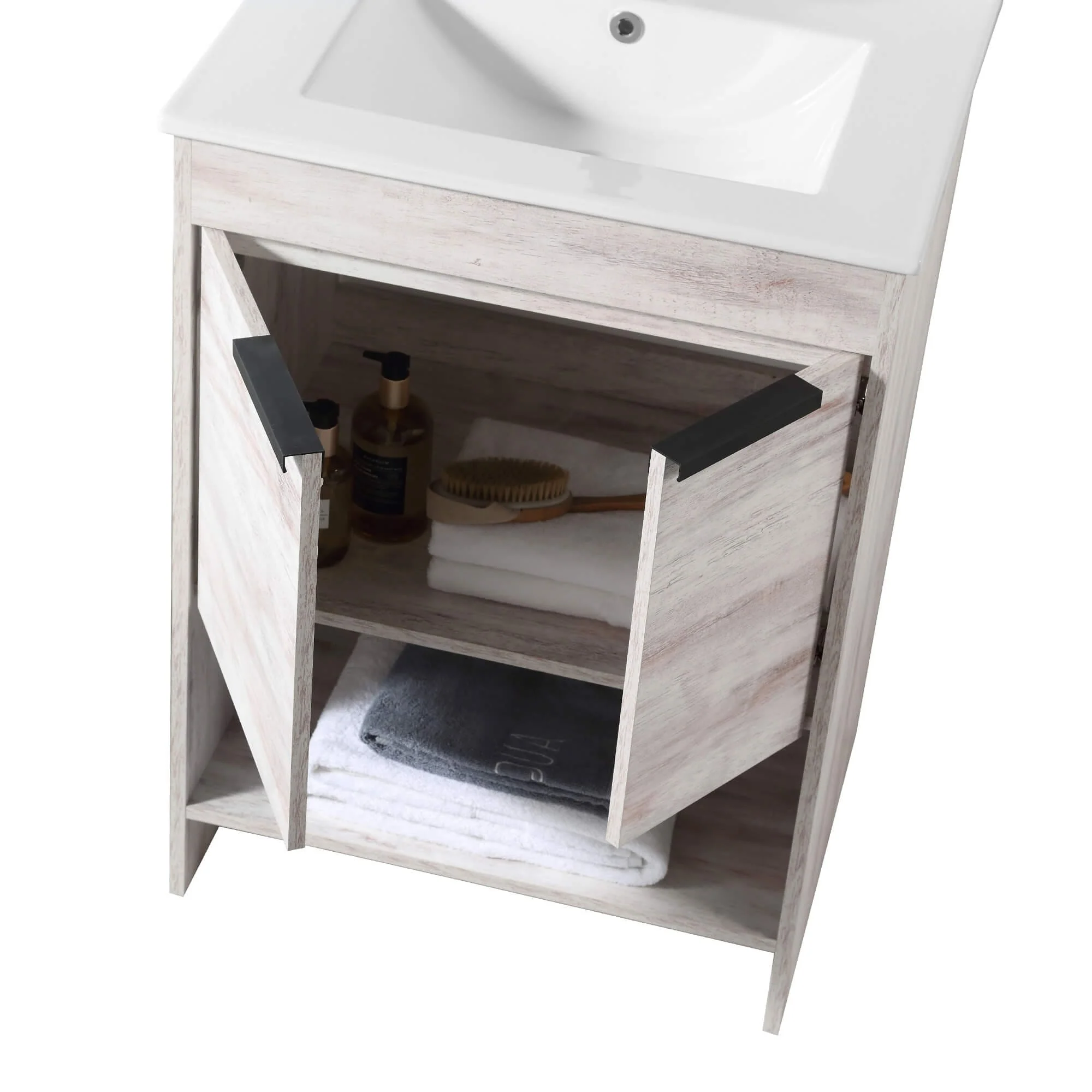 Fine Fixtures Phoenix Bathroom Vanity with Sink - Full Assembly Required