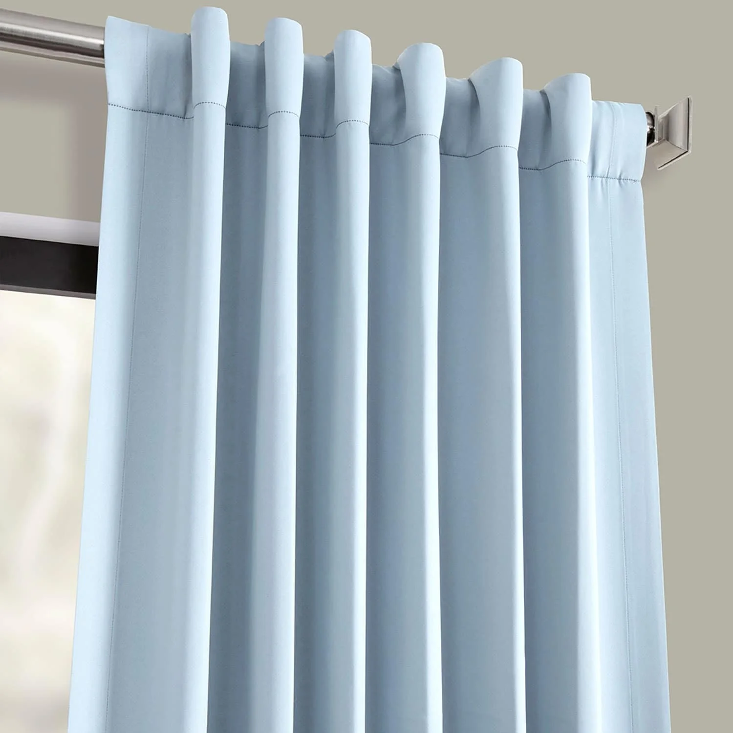 Exclusive Fabrics Room Darkening 108-inch Curtain Panel Pair