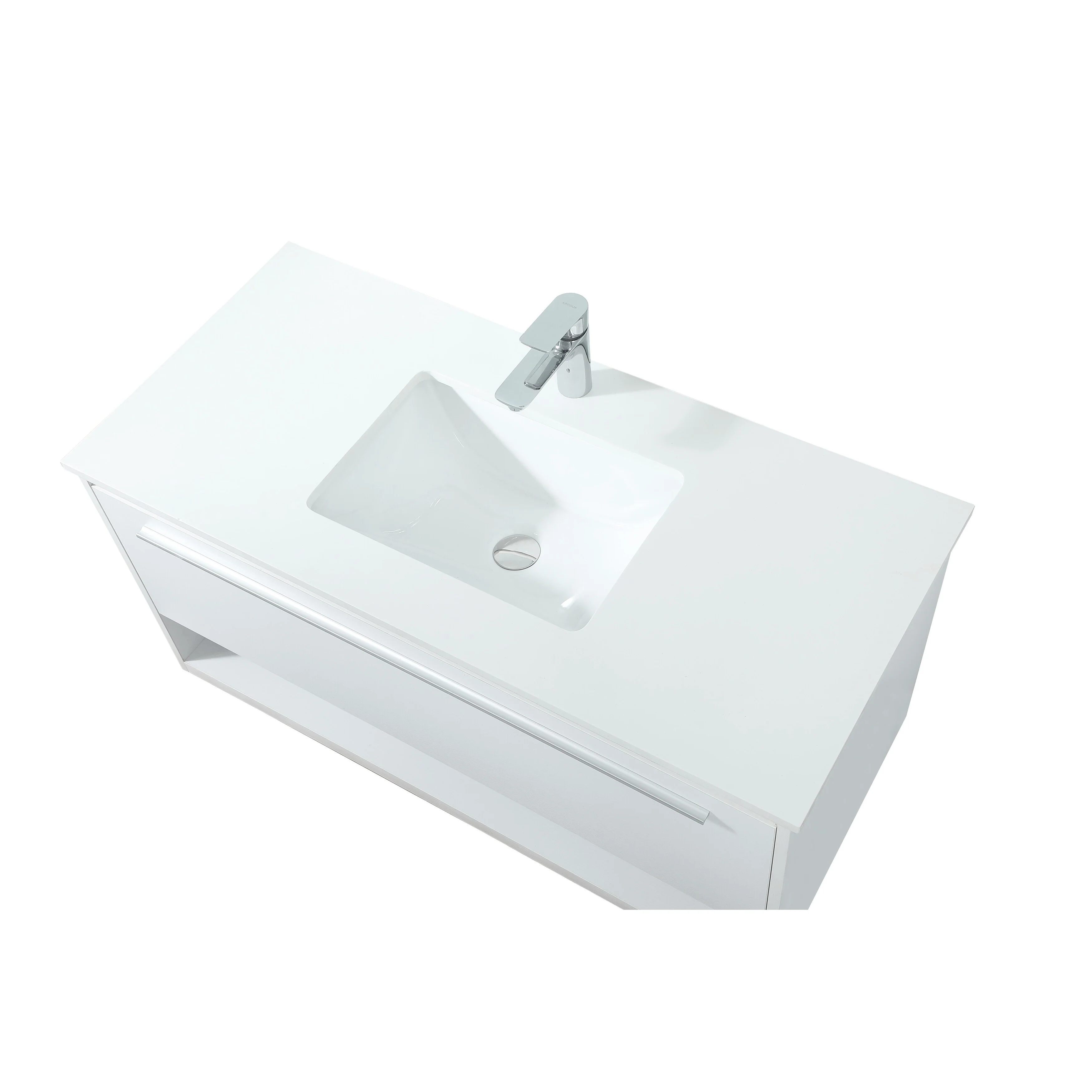 Brush 36 - 48 Inch Single Bathroom Vanity