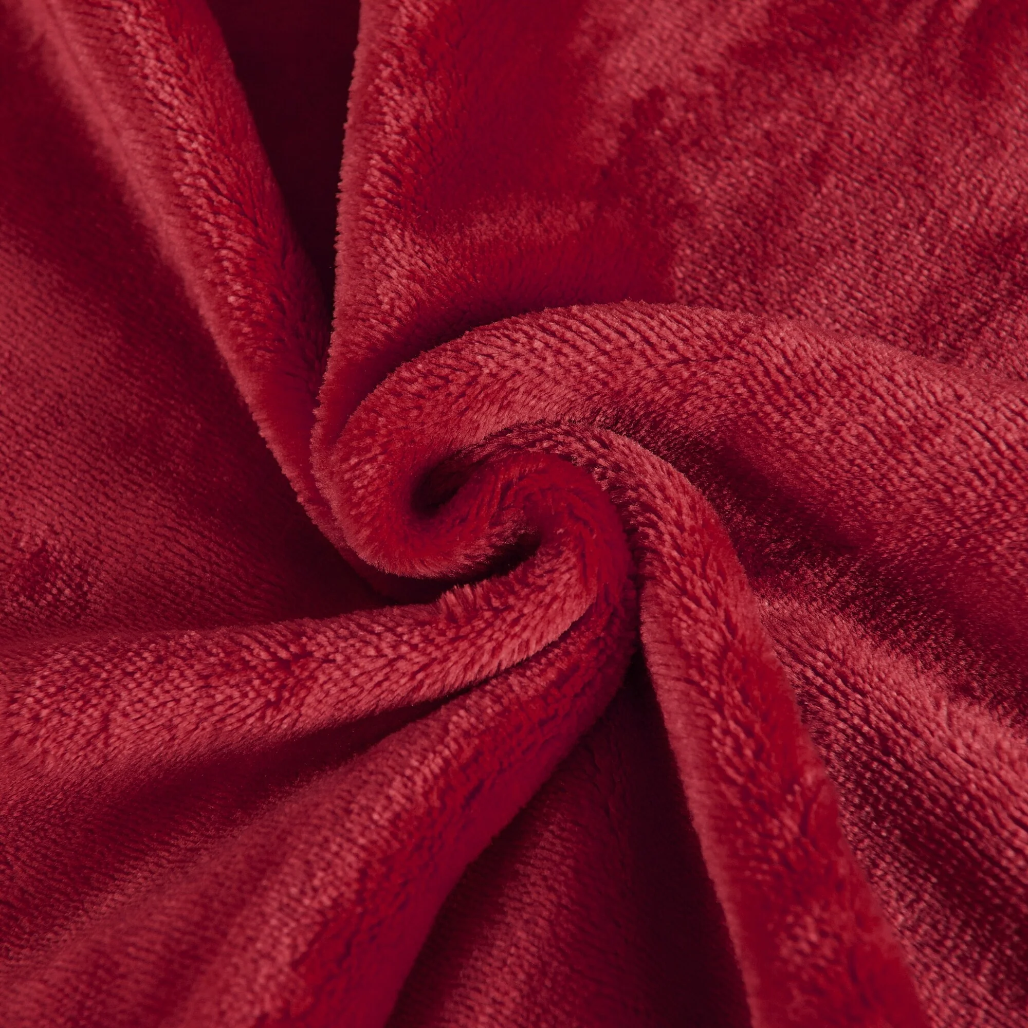 Christmas Solid Flannel Fleece Throw Blanket