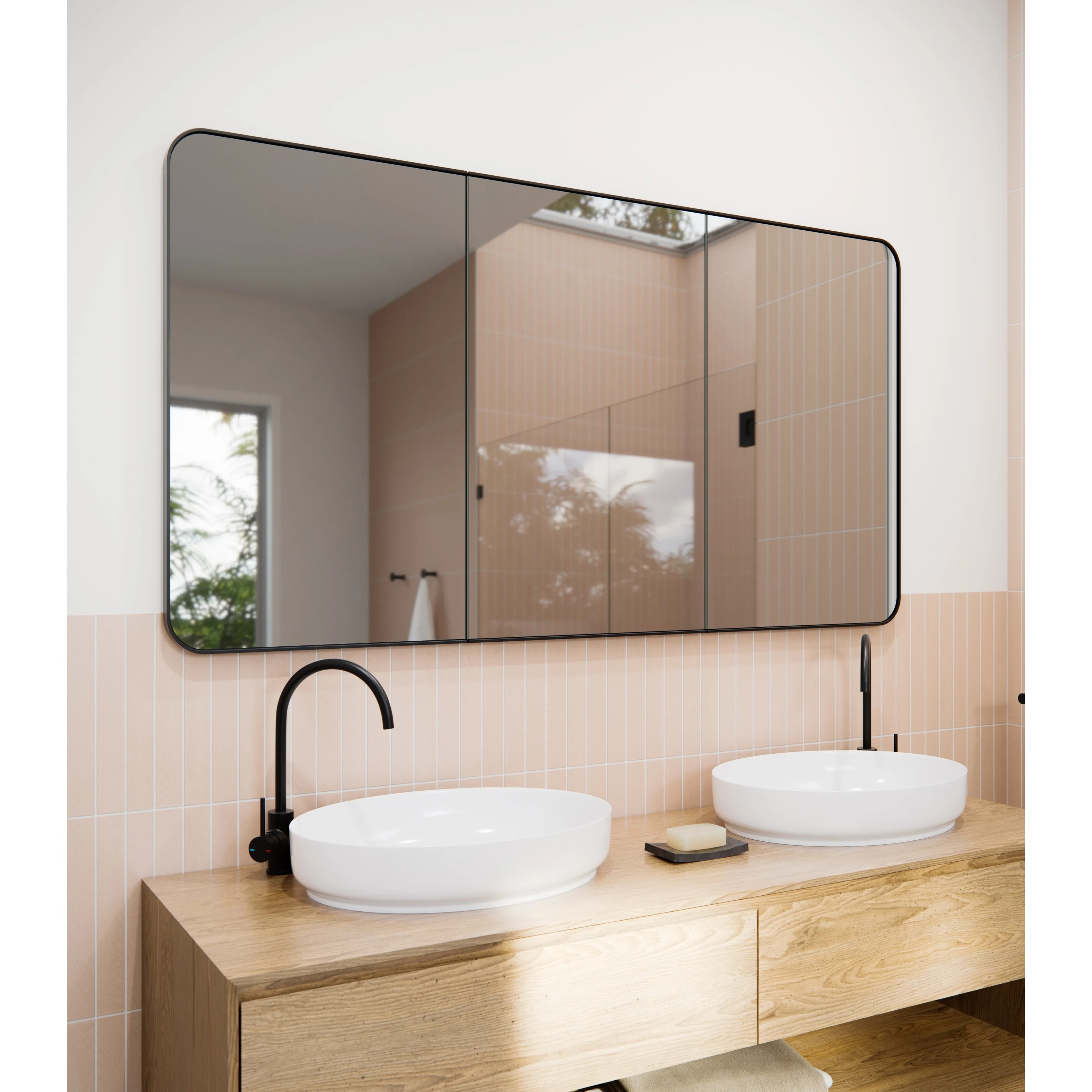 Stainless Steel Square Medicine Cabinet