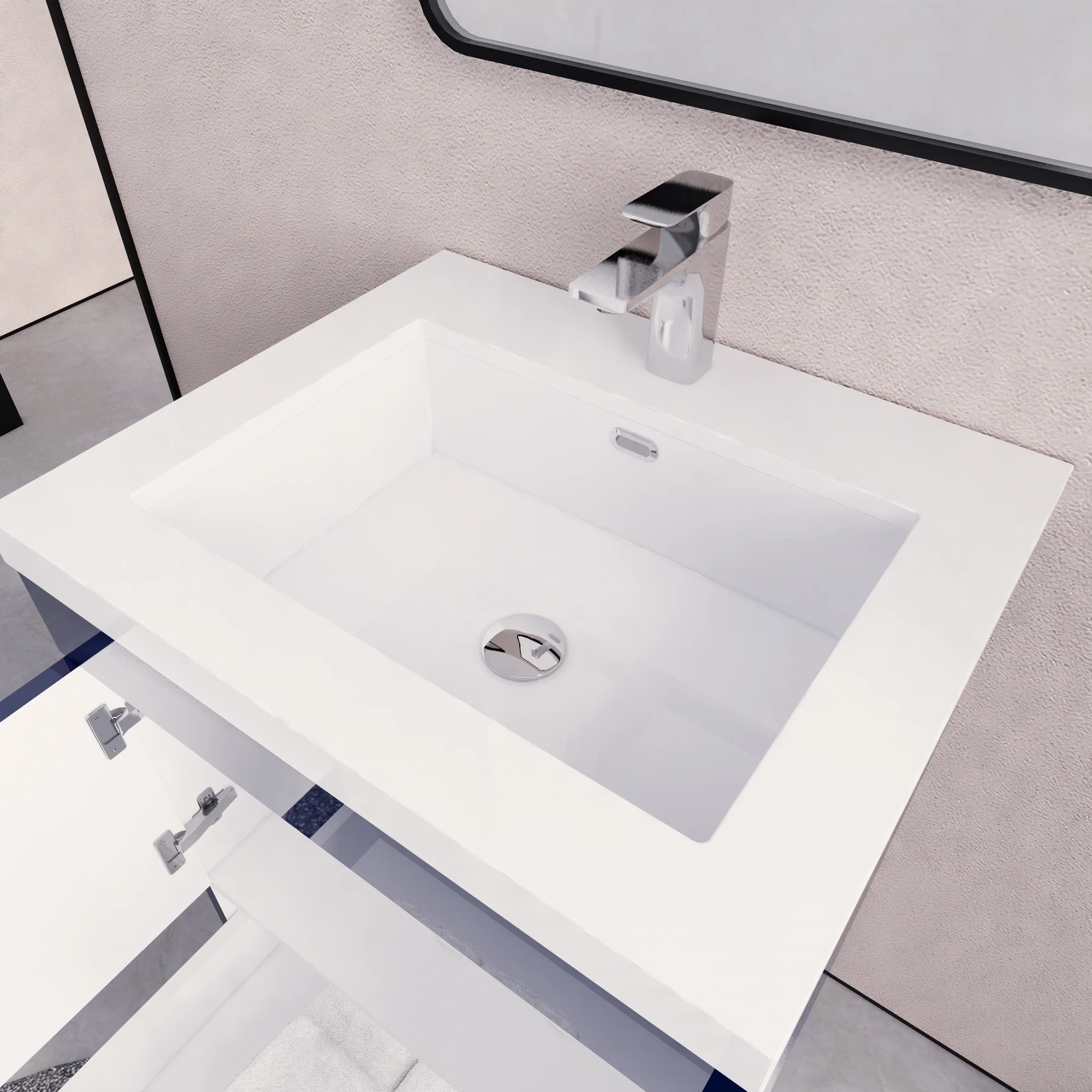 Eliza 24'' Freestanding Vanity with Single Sink