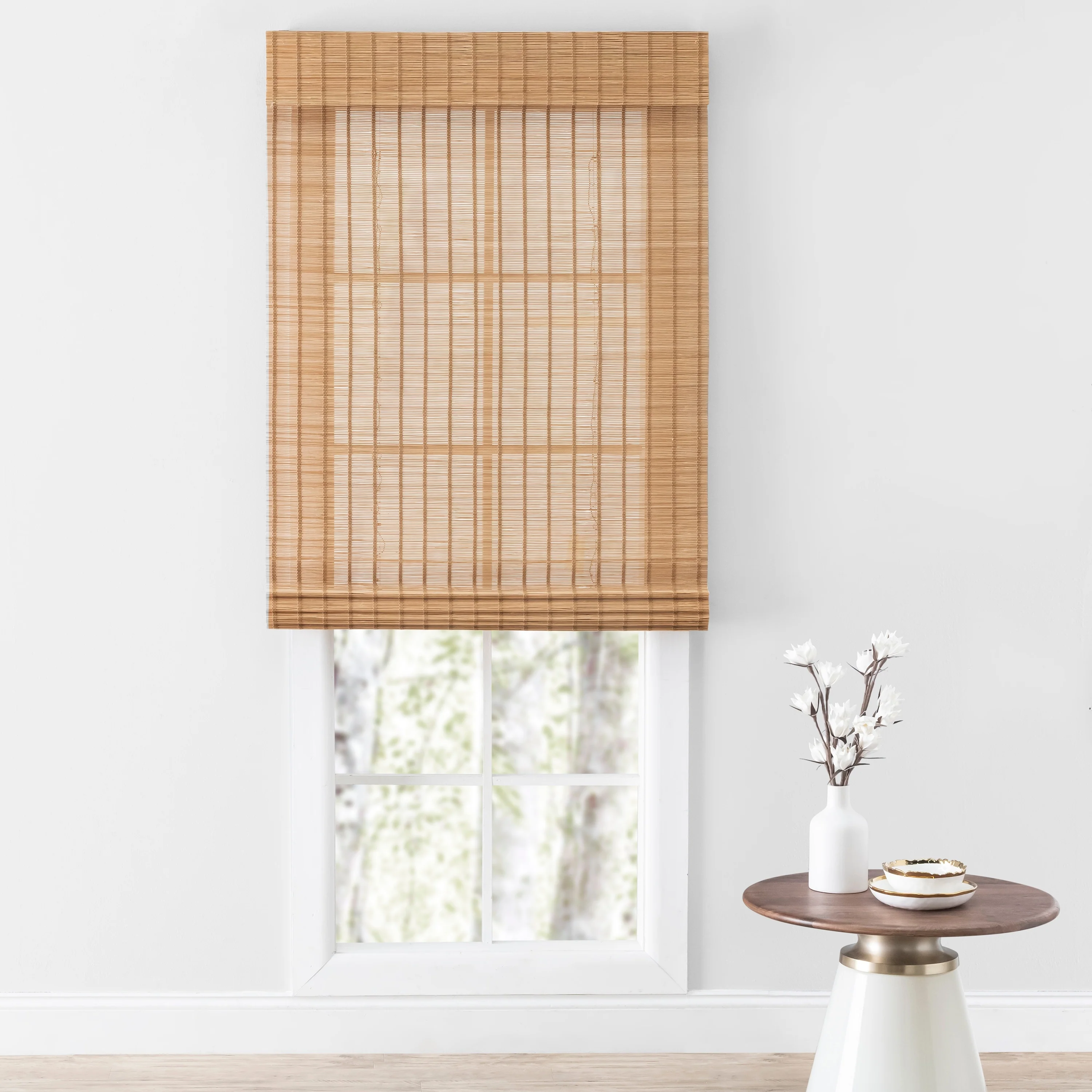 Cayman Bamboo Premium Cordless Roman Shade