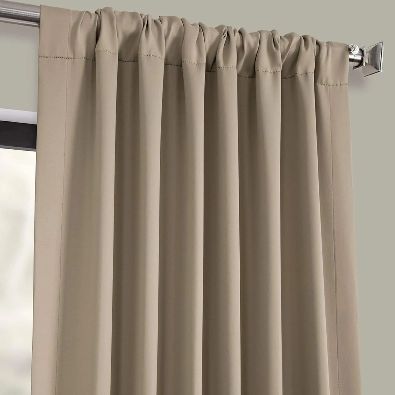 Exclusive Fabrics Room Darkening 108-inch Curtain Panel Pair